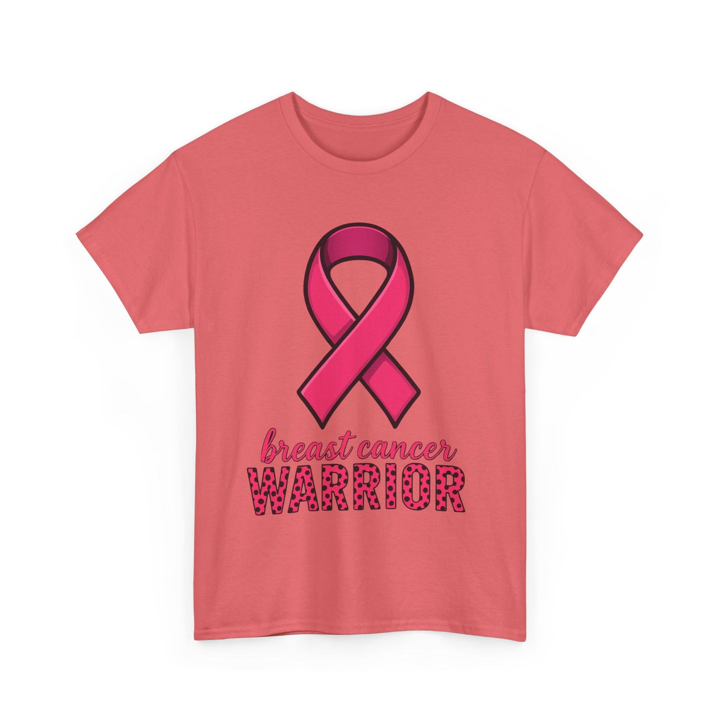 Breast Cancer Warrior Pink Ribbon Tee
