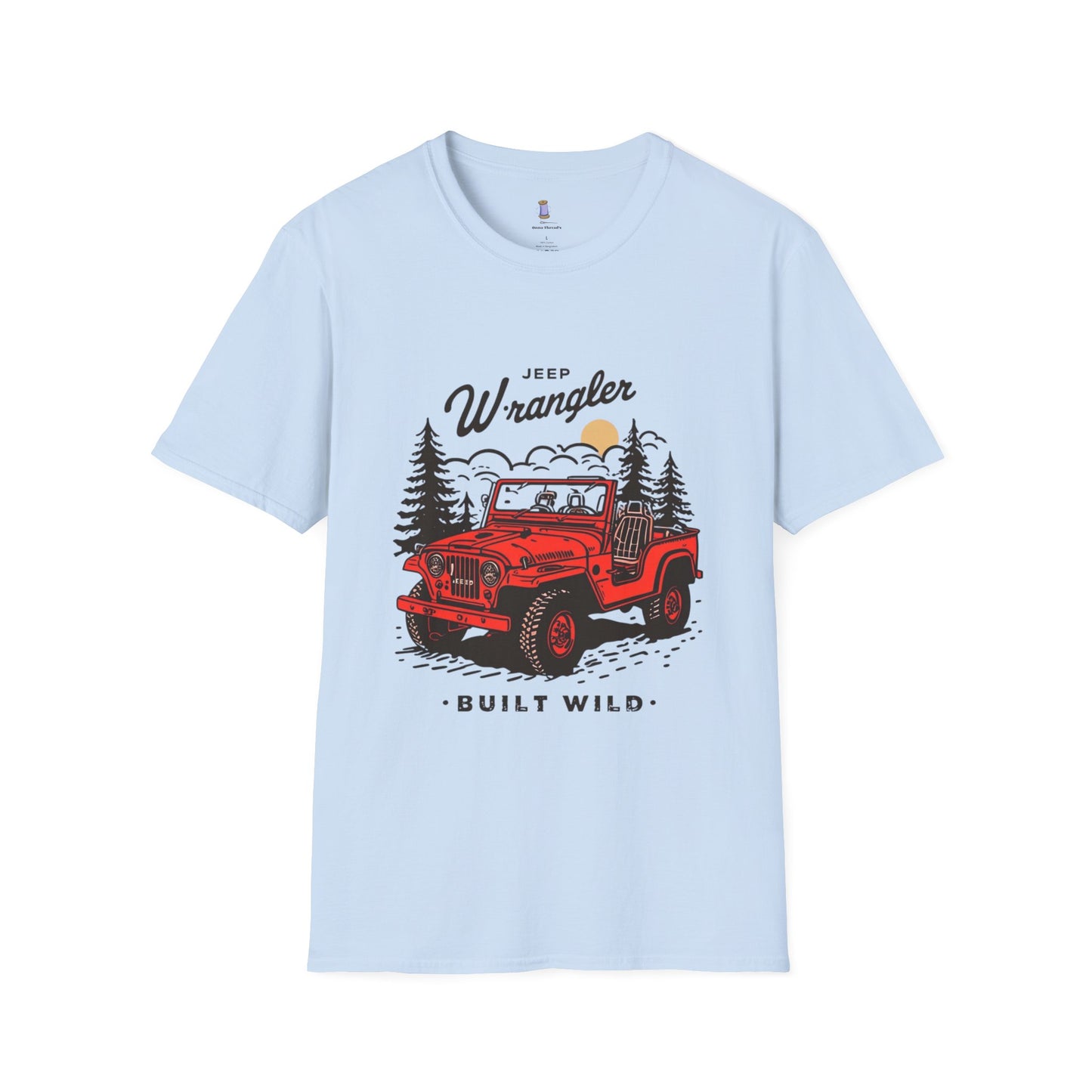 Jeep Wrangler Adventure Tee, Summer T-Shirt, Outdoor Enthusiast Gift, Camping Shirt, Road Trip Apparel, Vintage Jeep Design