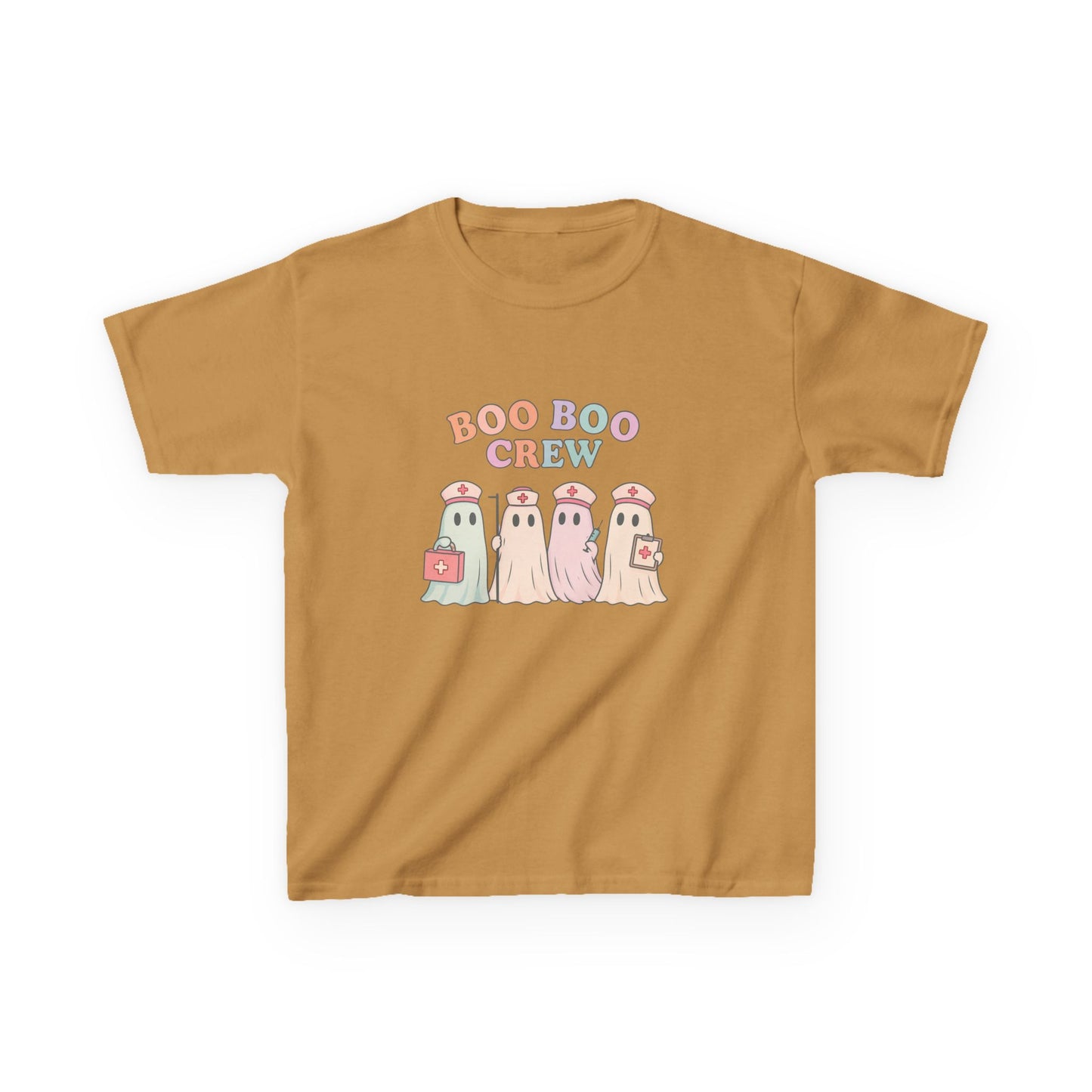 Boo Boo Crew Halloween Nurse Kids Tee