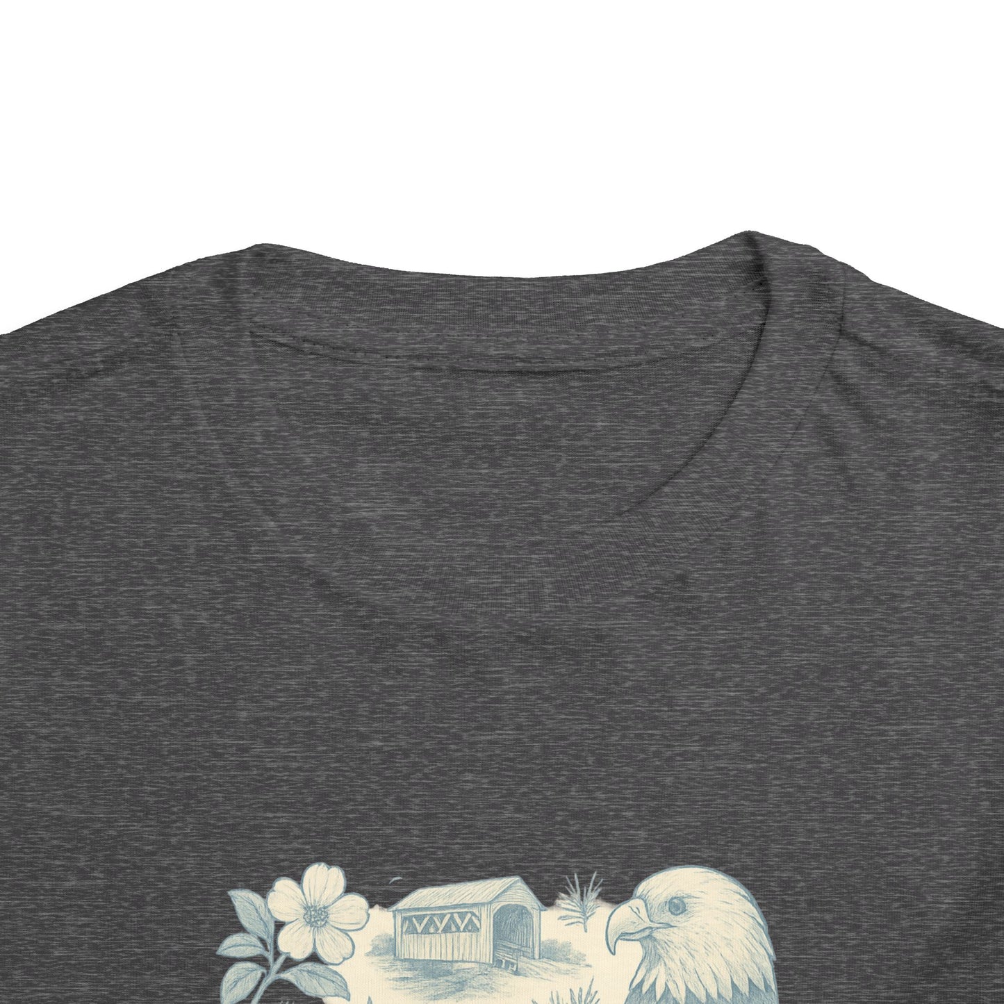 Toddler Tee - NC Landmarks Vintage First in Flight Design