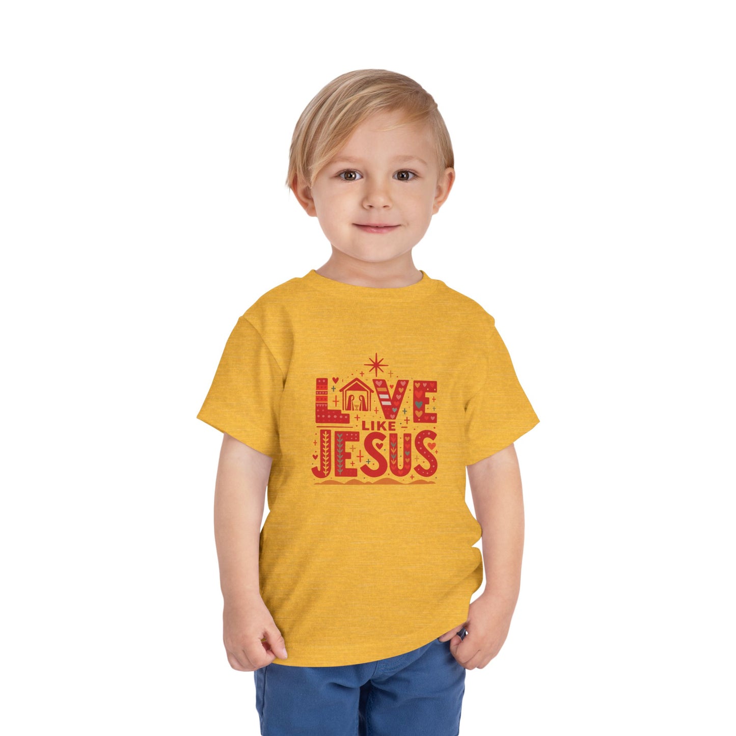 Love Like Jesus Toddler Christmas Tee