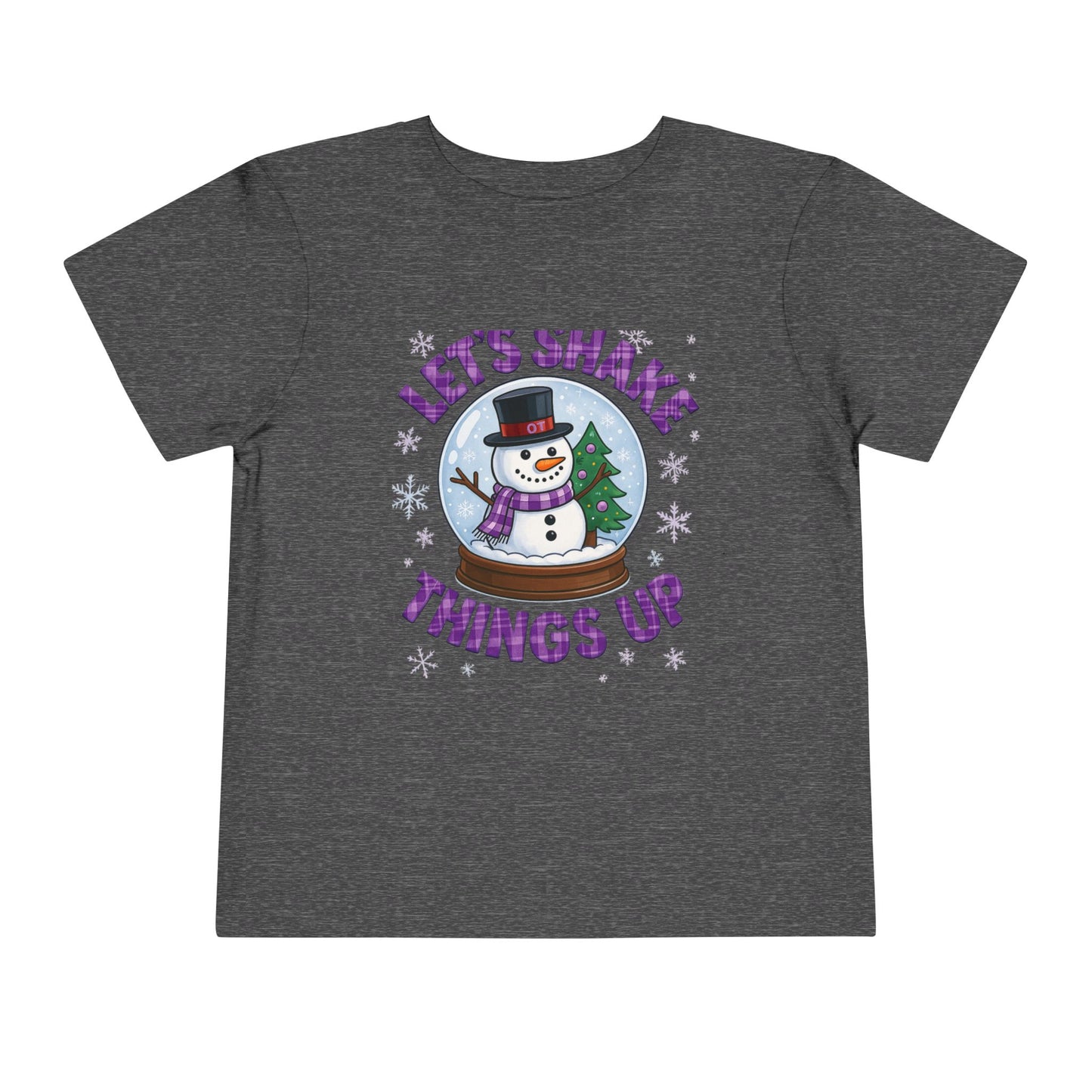 Shake Things Up! Snowman Christmas Toddler Tee