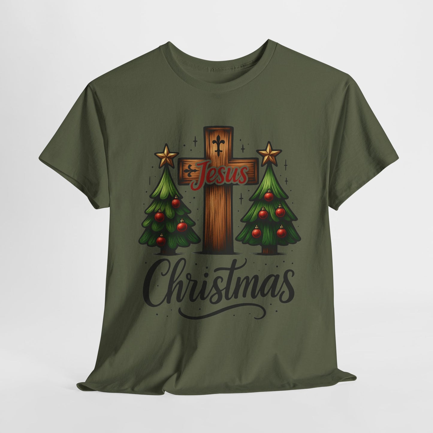 Christmas Cross Unisex Tee