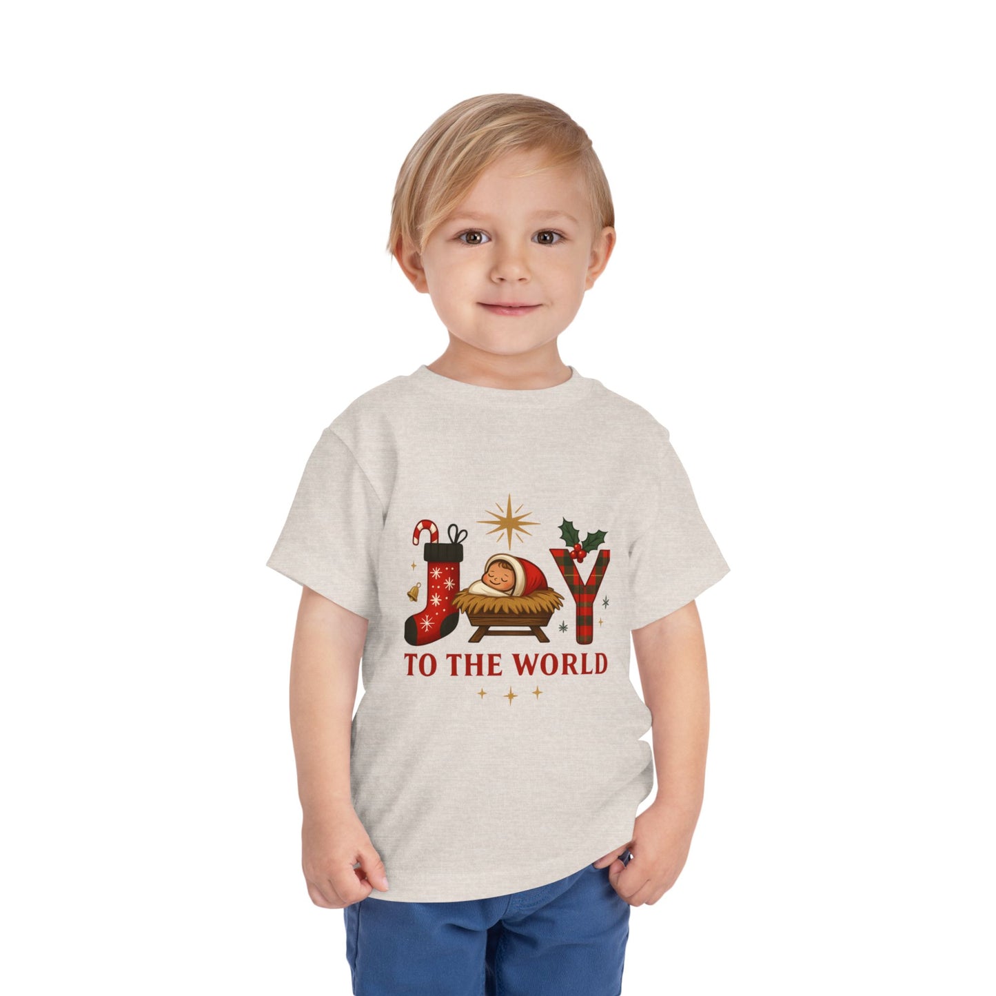 Joy to the World Toddler Christmas Tee