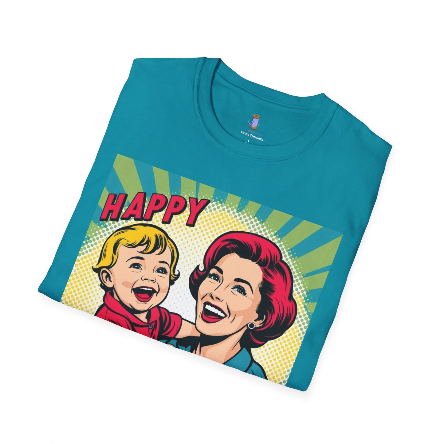 Happy Mother's Day Unisex T-Shirt, Vintage Graphic Tee, Gift for Mom, Celebration Apparel, Mother's Day Presents, Comfortable Casual Wear