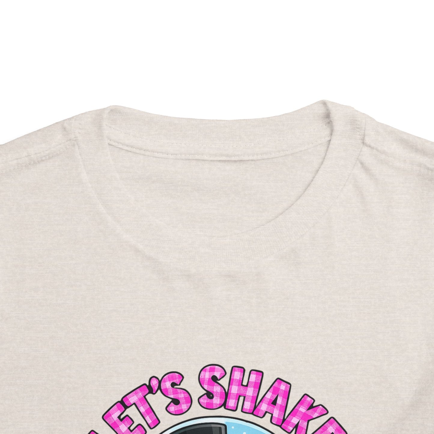 Let's Shake Things Up! Snow Globe Toddler Christmas Tee