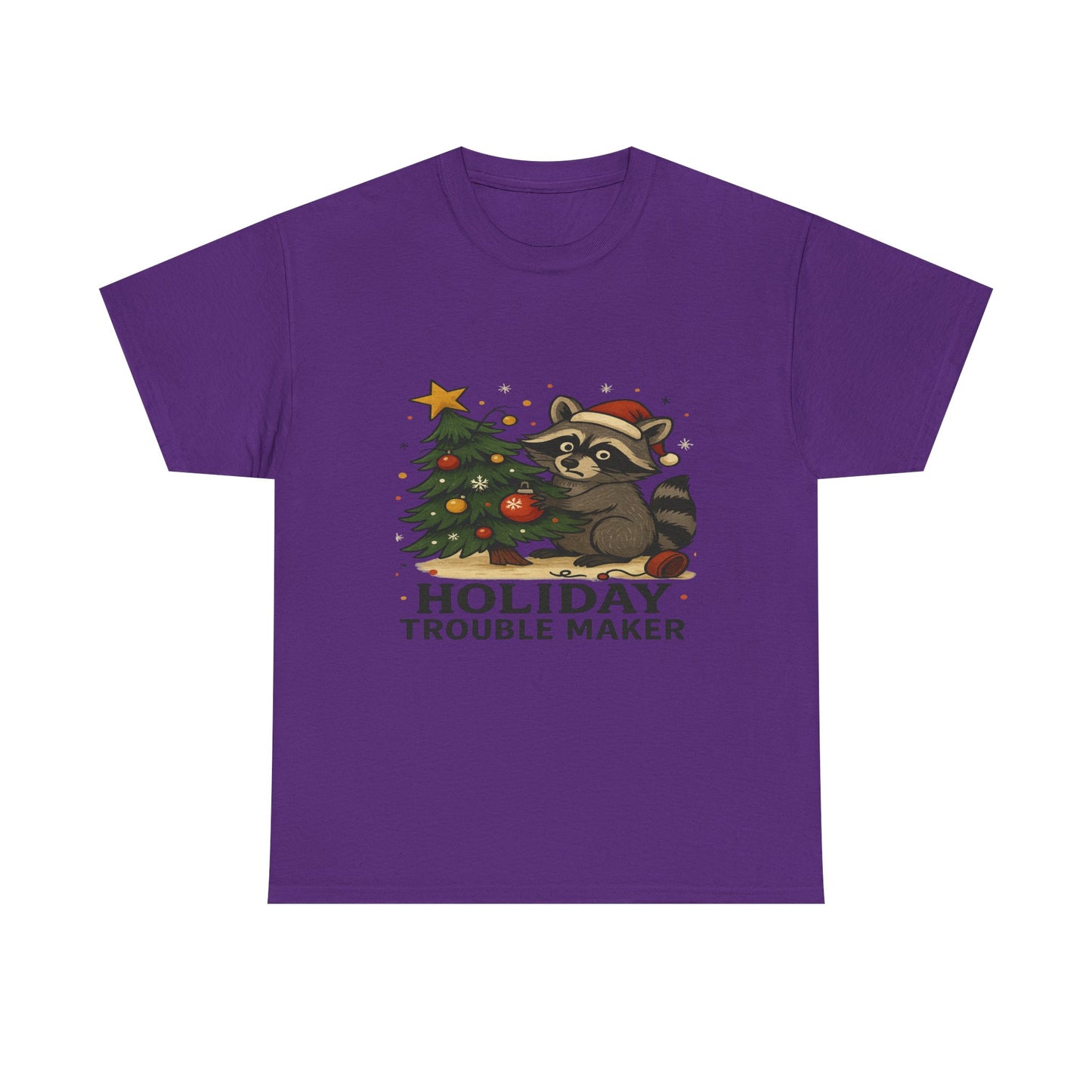 Christmas Raccoon Tee