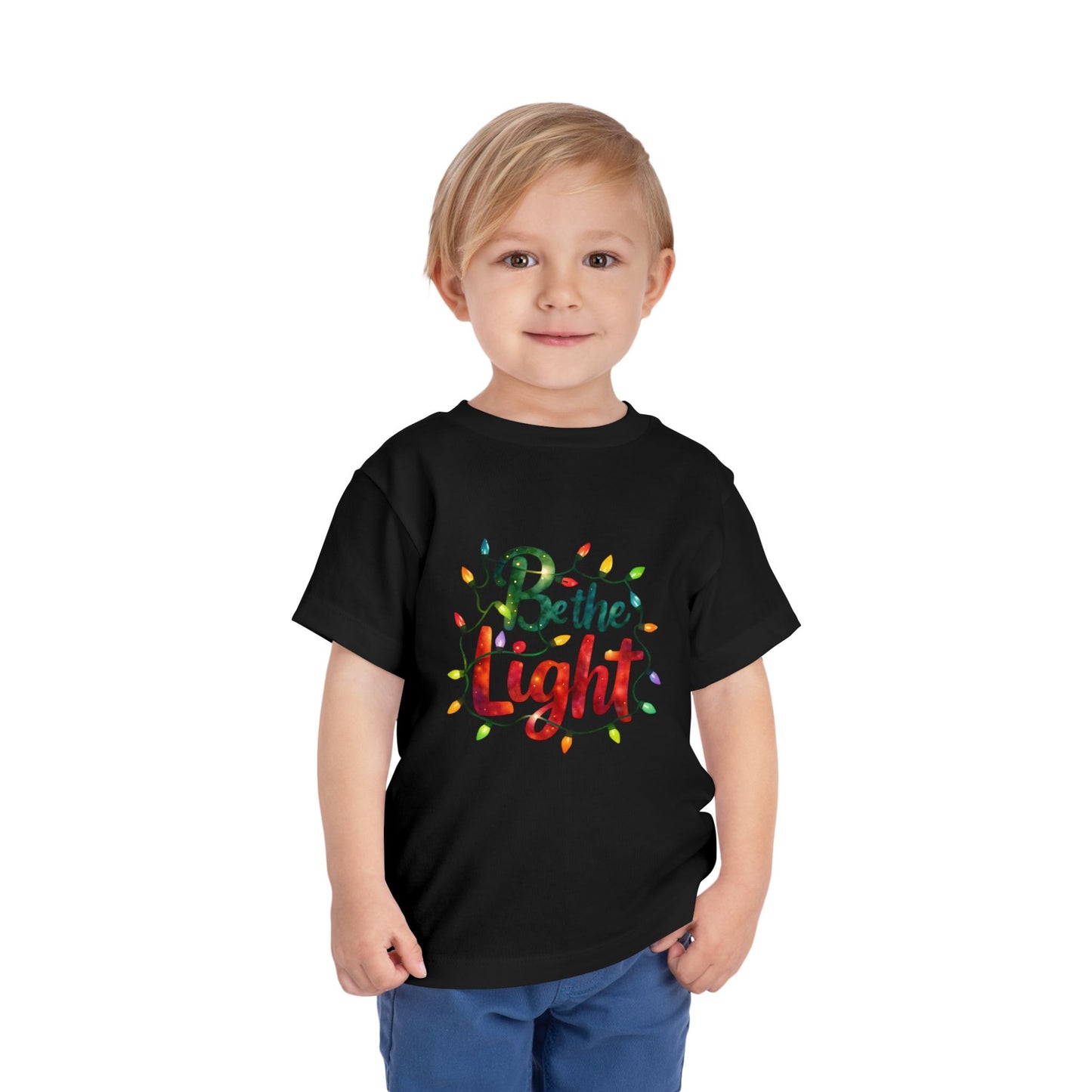 Be the Light Toddler Christmas Tee