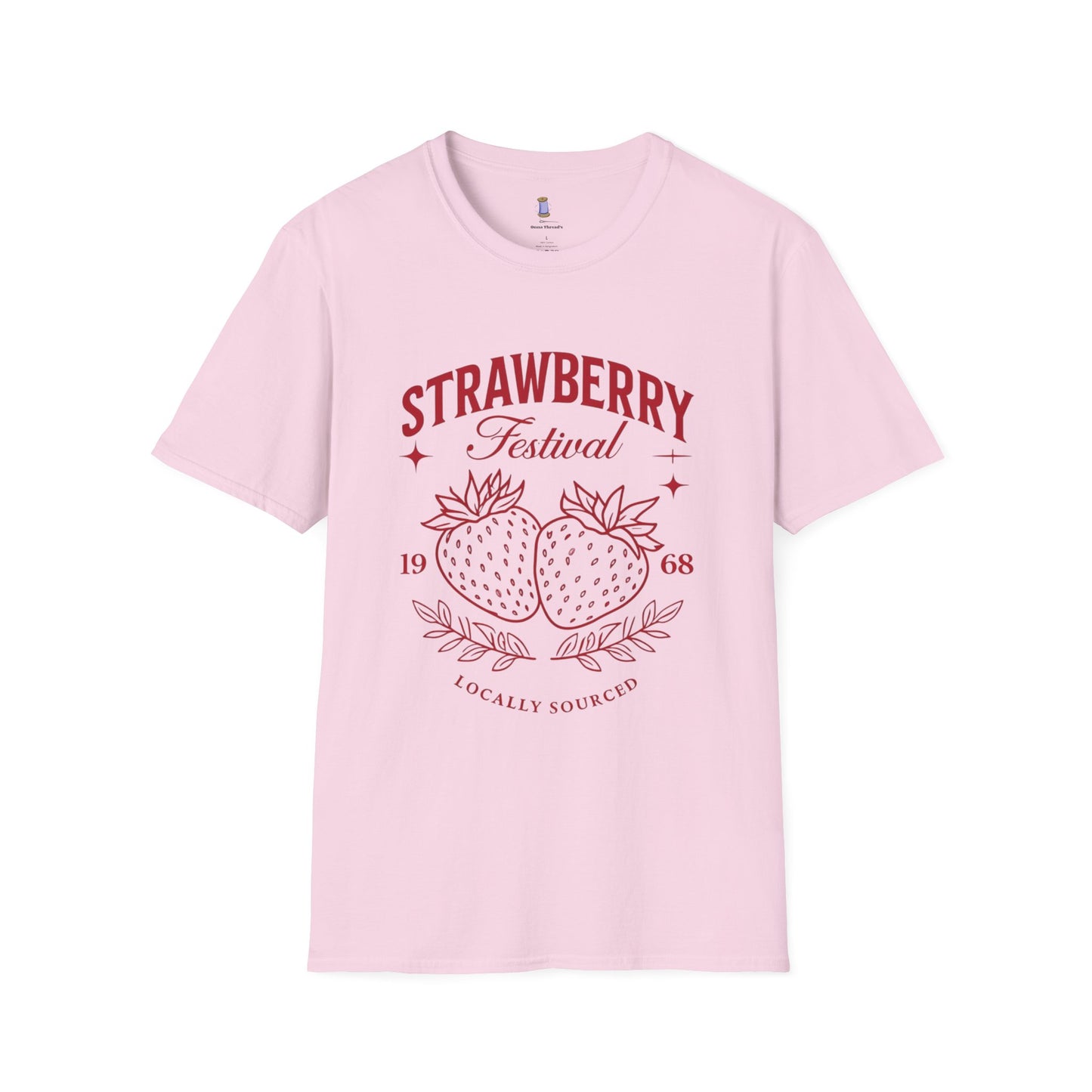 Strawberry Festival Unisex T-Shirt, Vintage Berry Tee, Local Produce Shirt, Farmhouse Fashion, Summer Celebration Wear