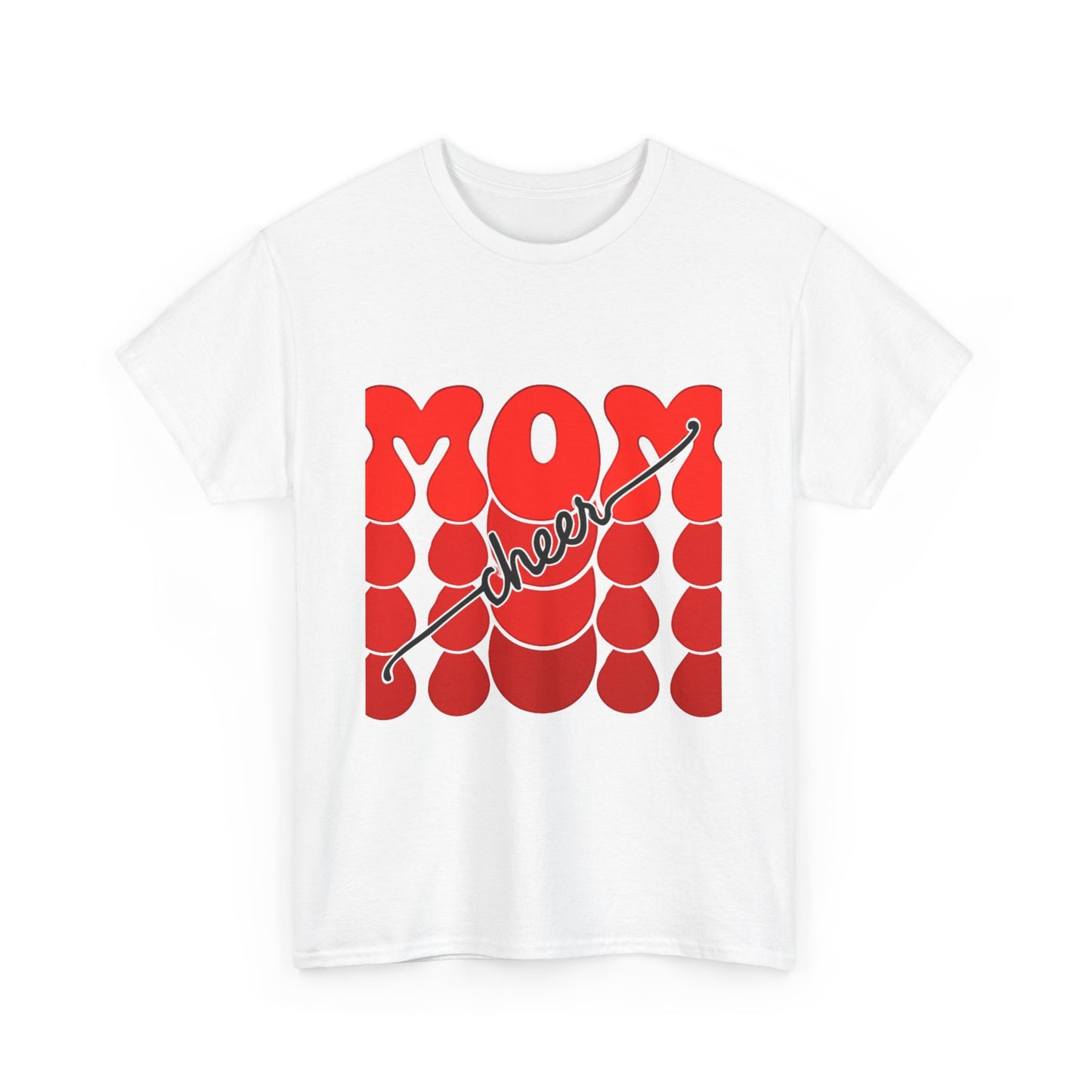 Retro Mom Cheer Tee – Bold Support & Spirit Shirt