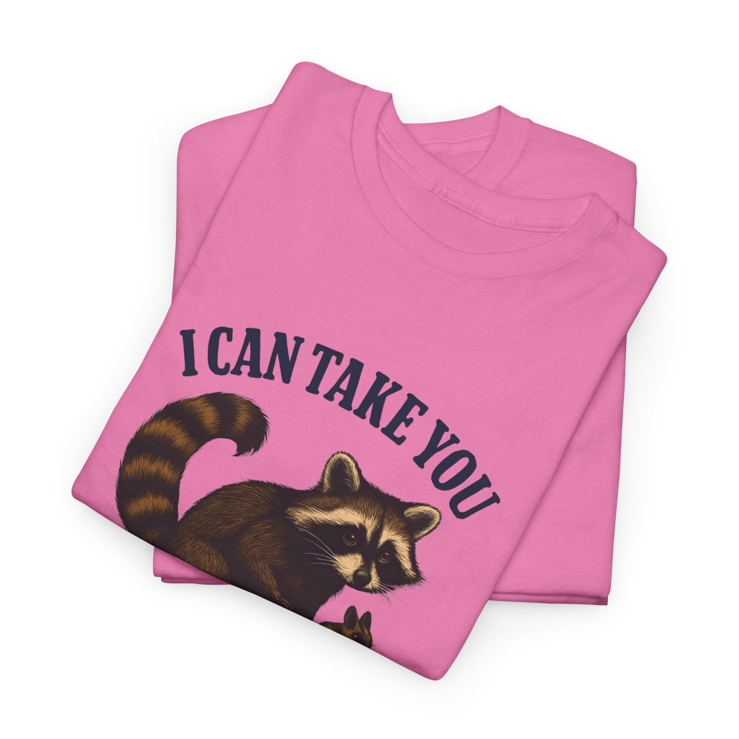 Cotton Tee Vintage Raccoon Bicycle Graphic Shirt