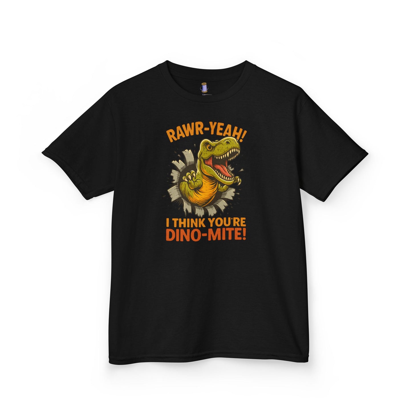 Dino-Mite Kids Tee - Fun Dinosaur T-Shirt for Boys and Girls, Perfect for Birthdays, Everyday Play, Dinosaur Lovers, Casual Wear