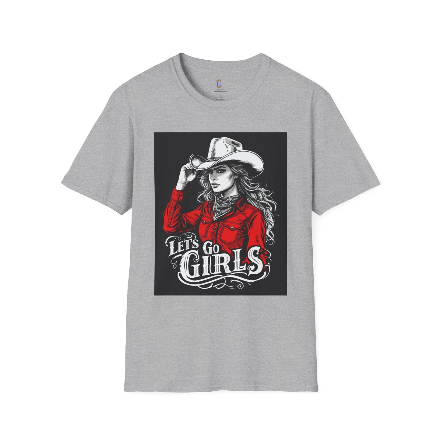 Western Style Graphic Tee, Let's Go Girls T-Shirt, Rodeo Fashion Shirt, Cowgirl Outfit, Country Music Apparel