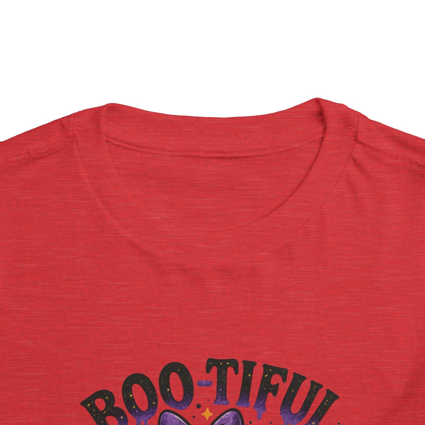 Boo-tiful Ghost Halloween Toddler Tee
