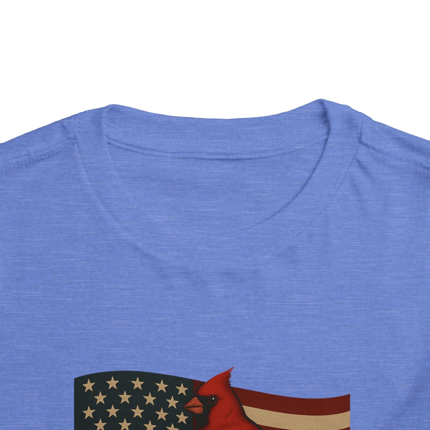 NC Cardinal & Dogwood Toddler Christmas Tee