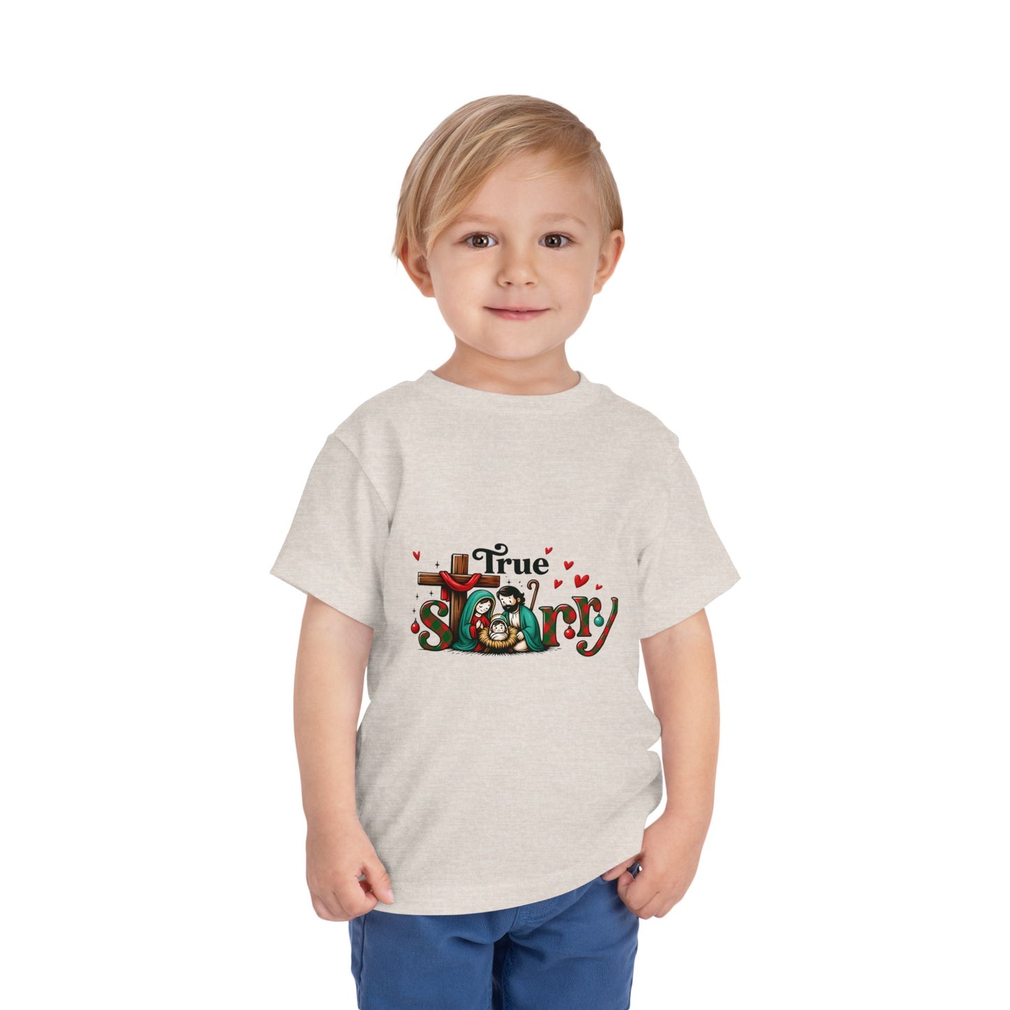 Christmas Nativity Toddler Tee - True Story