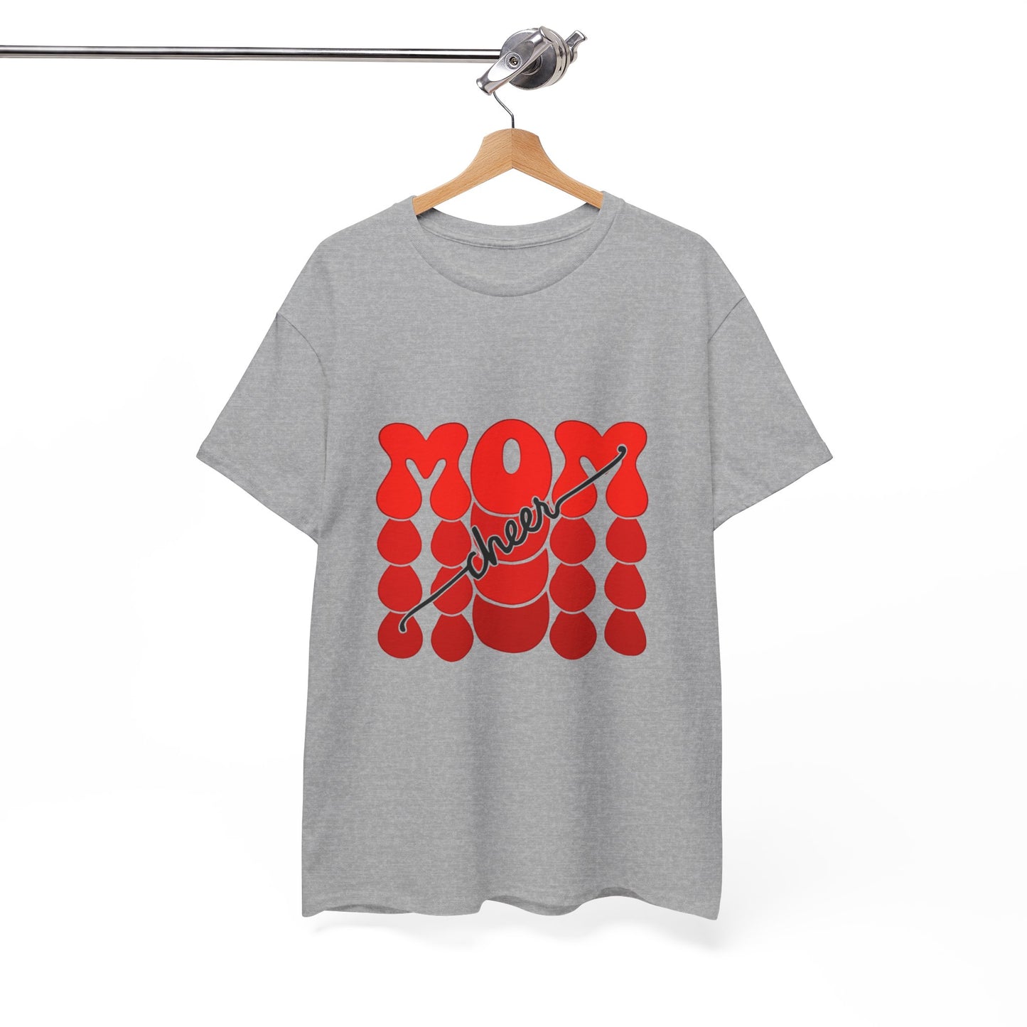 Retro Mom Cheer Tee – Bold Support & Spirit Shirt