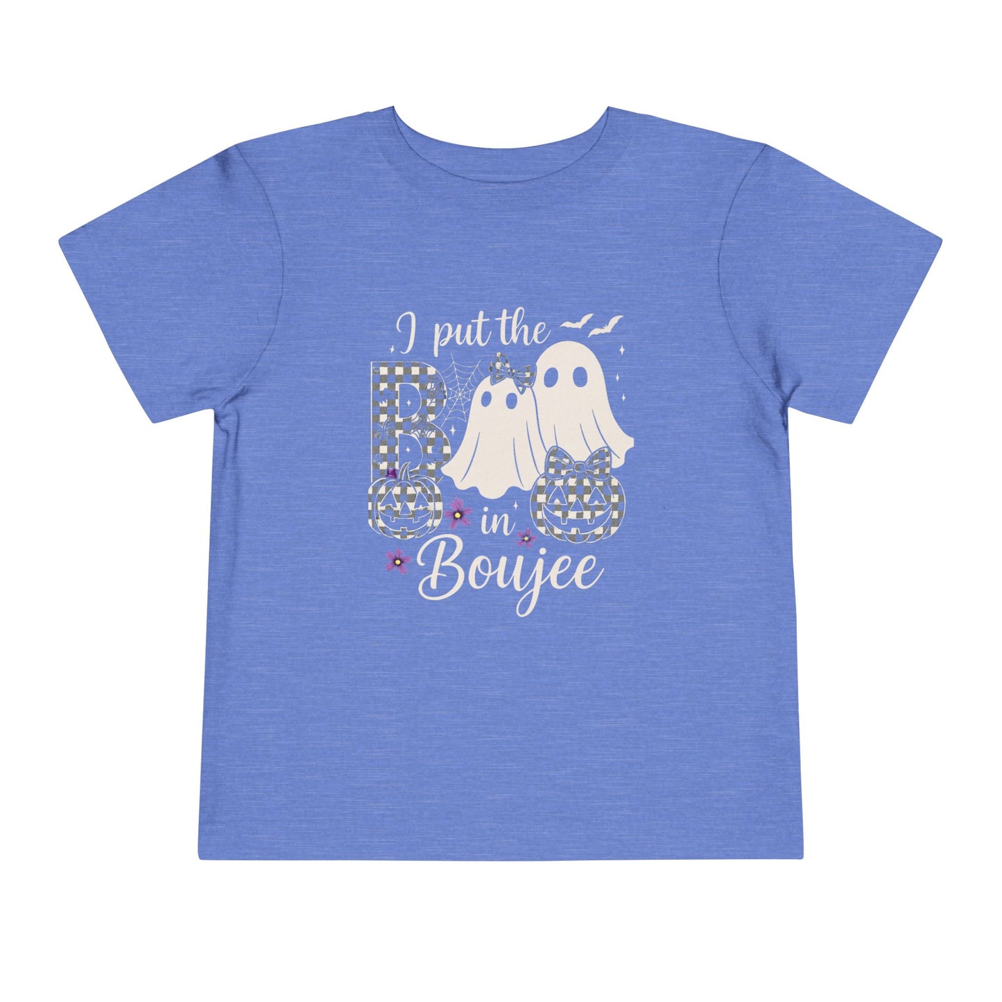 Boujee Halloween Toddler Tee: I Put the B in Boujee