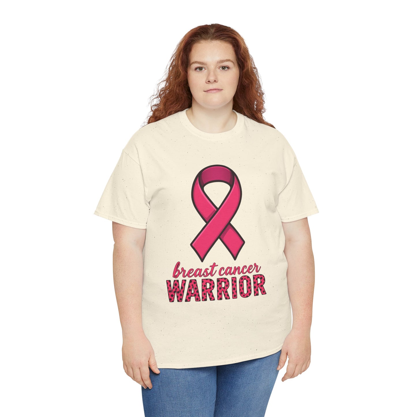Breast Cancer Warrior Pink Ribbon Tee