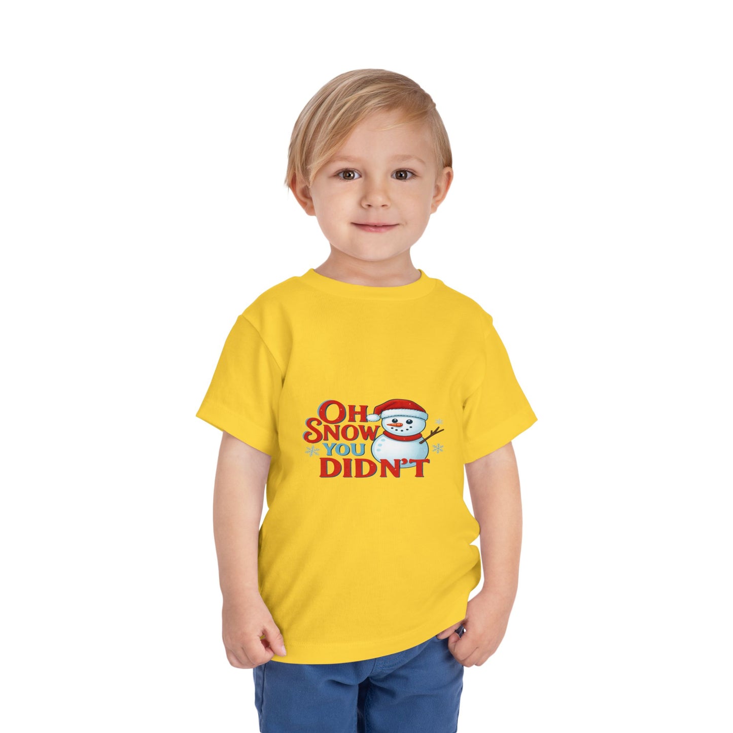 Oh Snow You Didn't! Toddler Christmas Tee