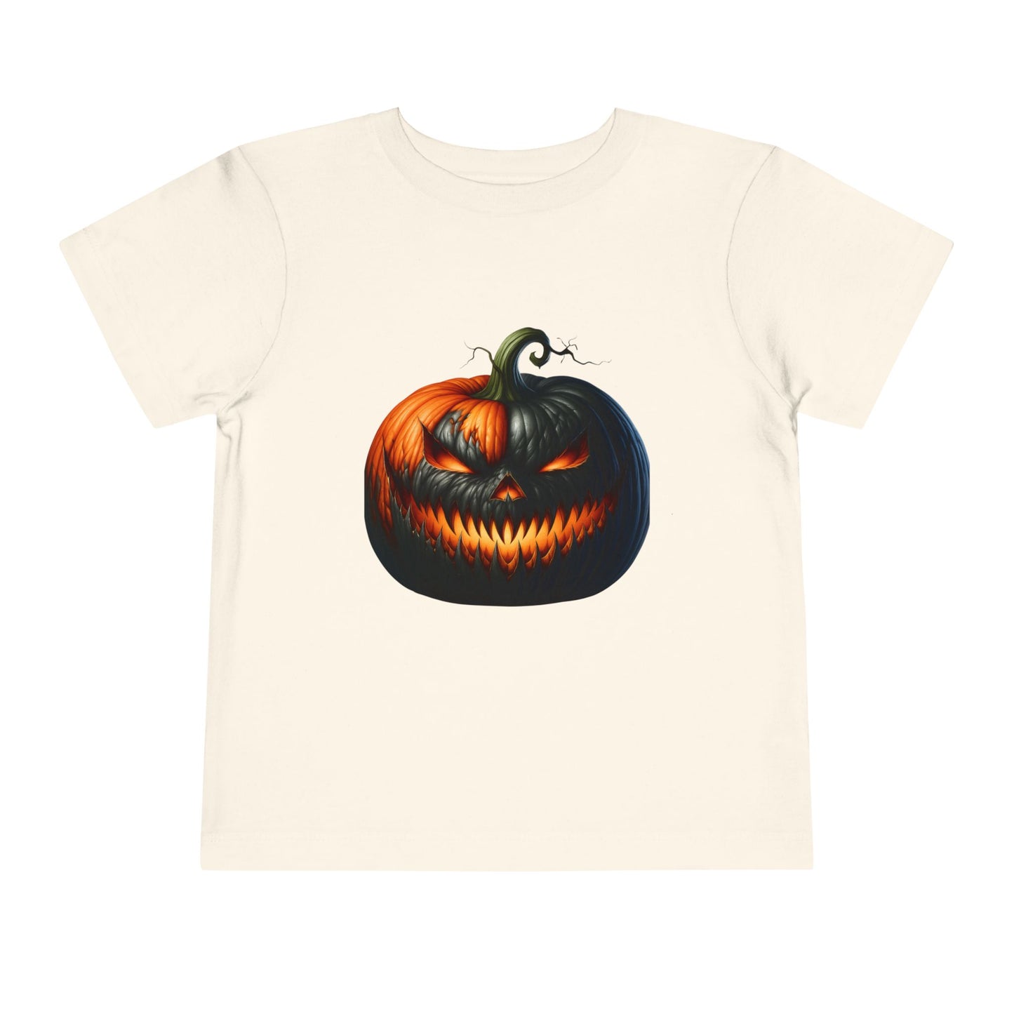 Spooky Jack-o'-Lantern Toddler Halloween Tee