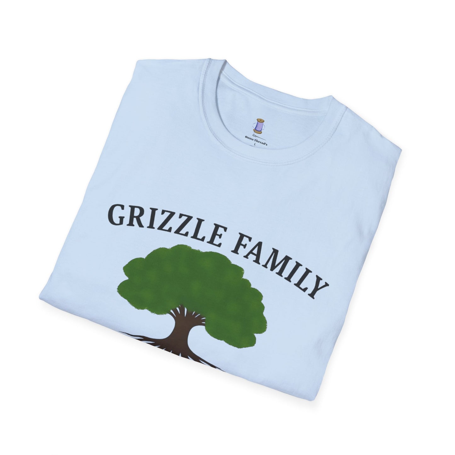 Woman's Family Reunion T-Shirt, Grizzle Tee, Personalized Family Gathering Shirt, Heritage Celebration Apparel, Family Tree Shirt