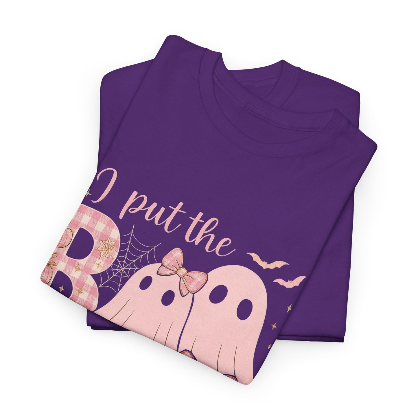 I Put The B In Boujee Pink Halloween Tee