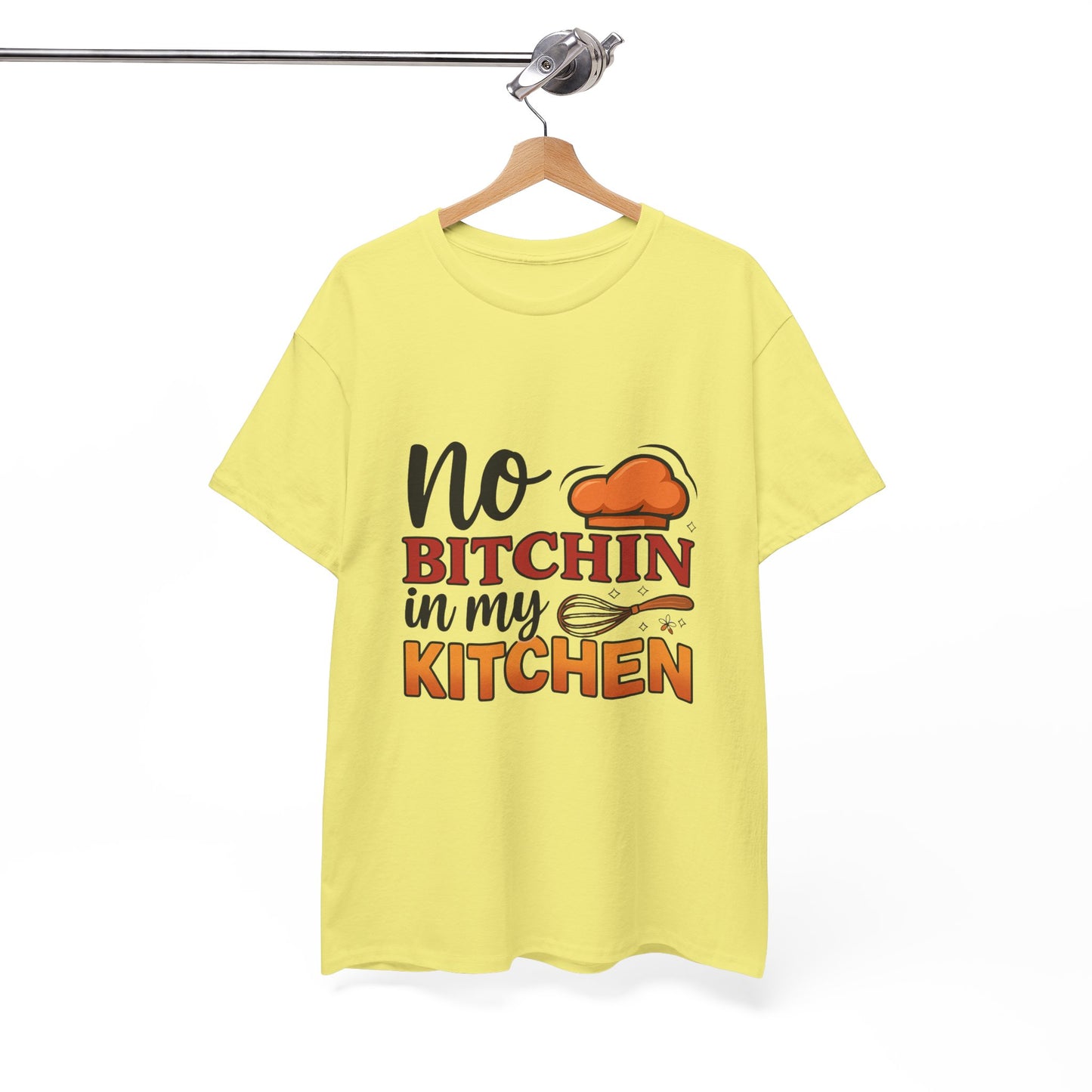 Retro Kitchen Unisex Tee | No Bitchin' in My Kitchen