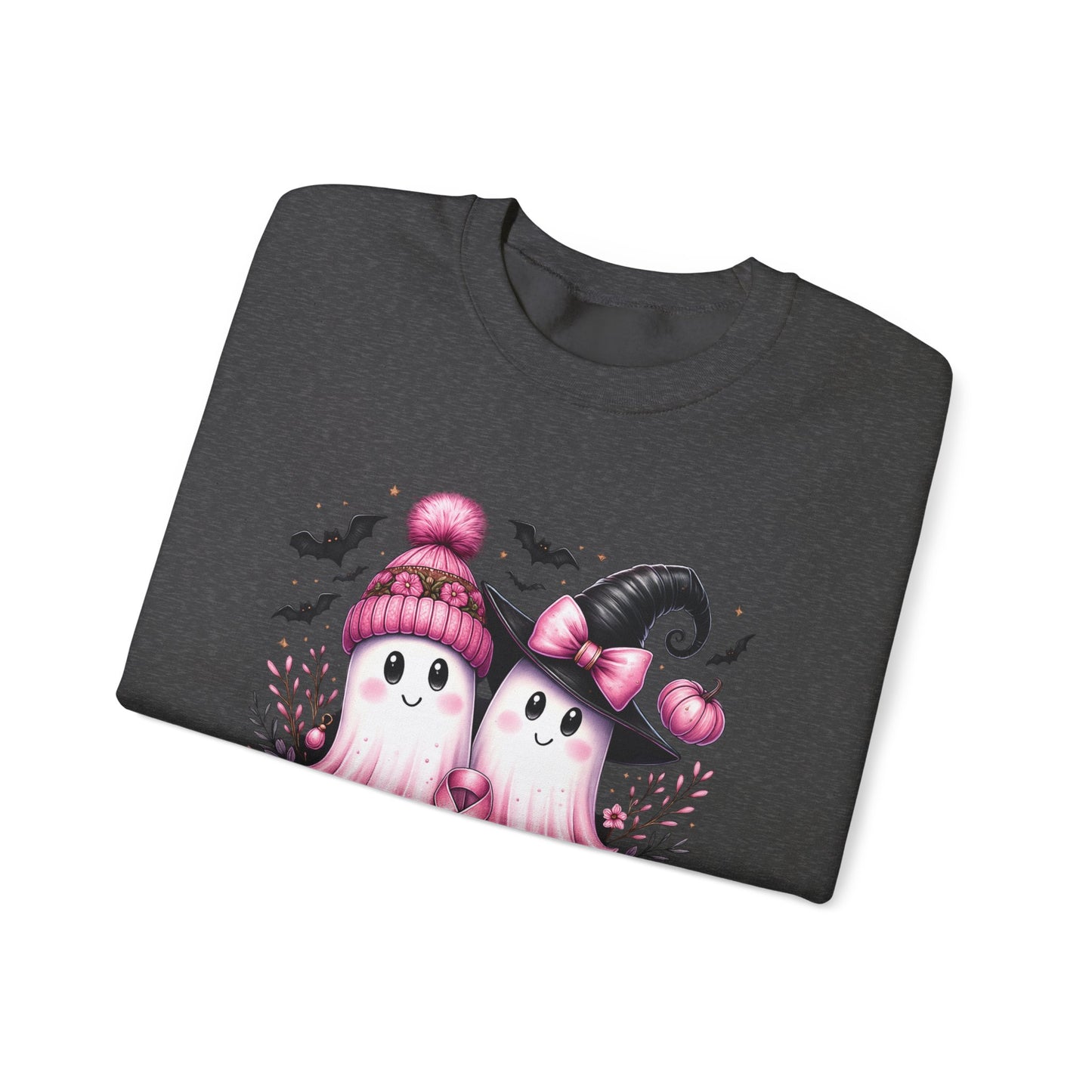 Boo-tiful Breast Cancer Awareness Halloween Crewneck