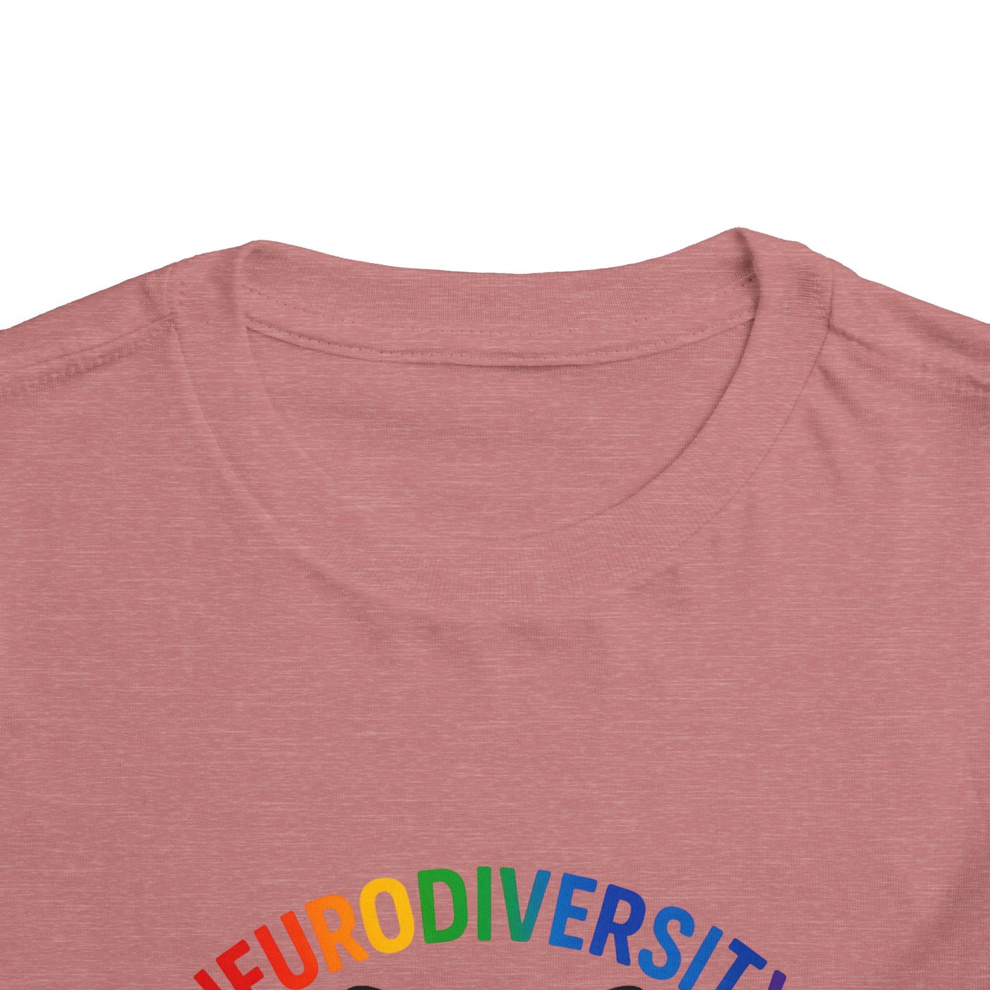 Toddler T-Shirt Colorful Butterfly Rainbow Infinity Symbol Acceptance Shirt
