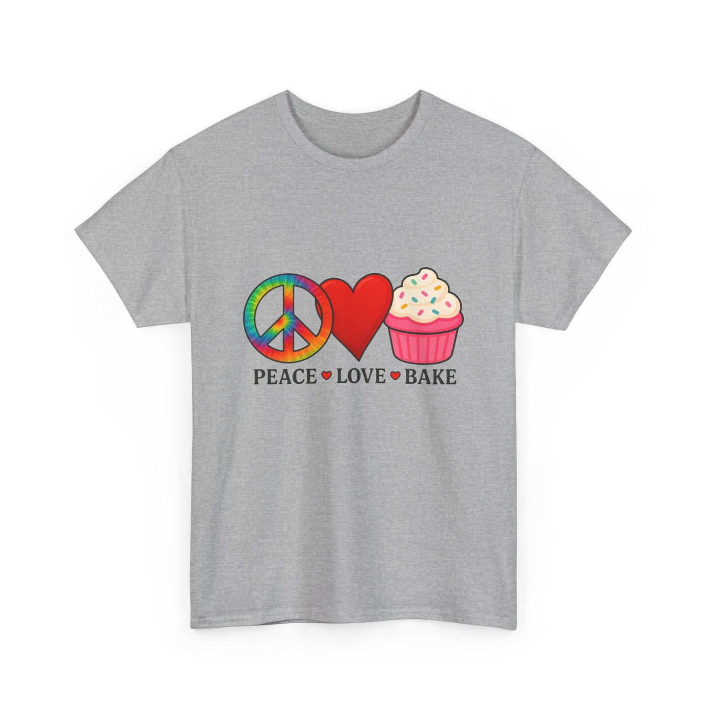 Tie-Dye Peace Sign Tee Love Celebration Shirt