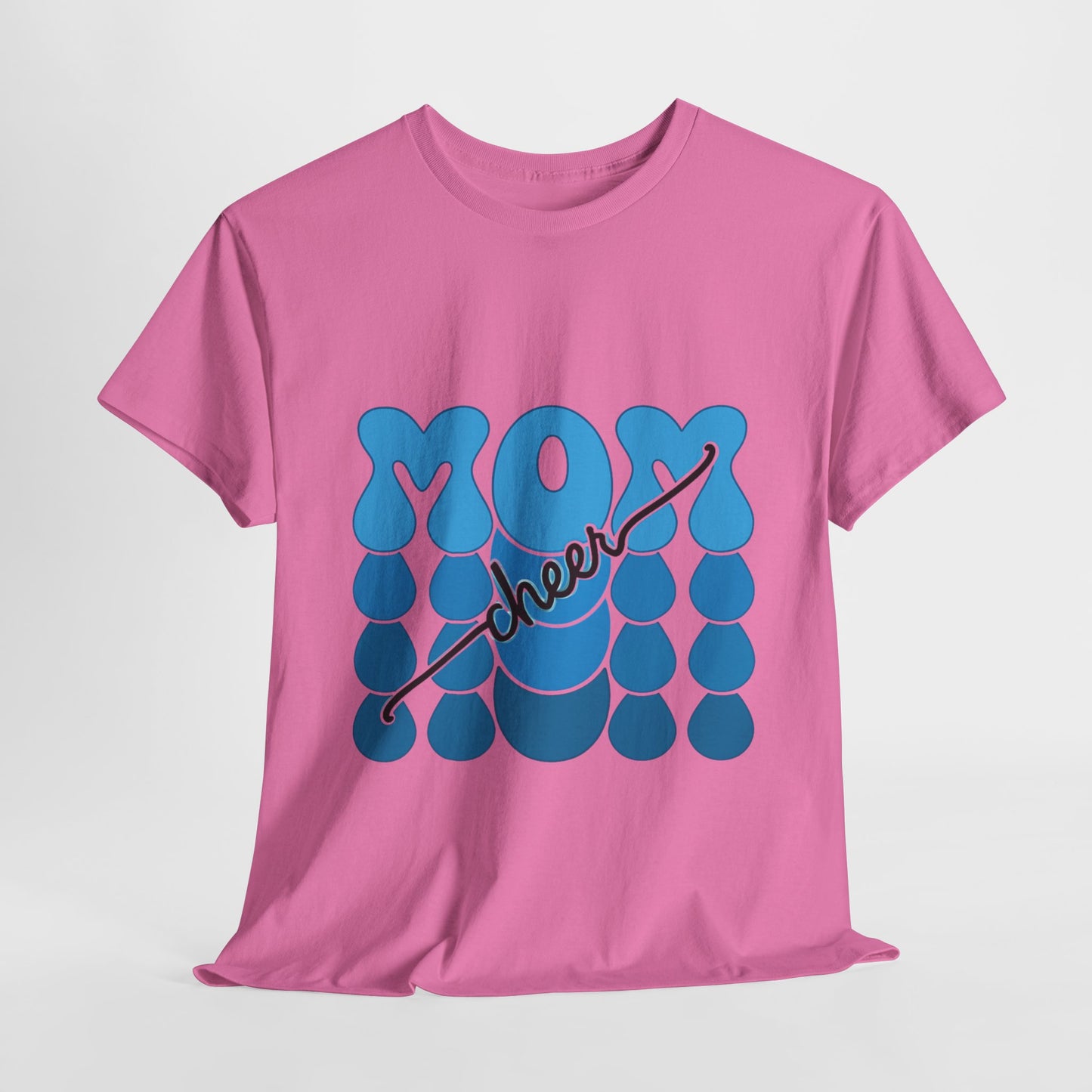 Blue Mom Cheer T-Shirt