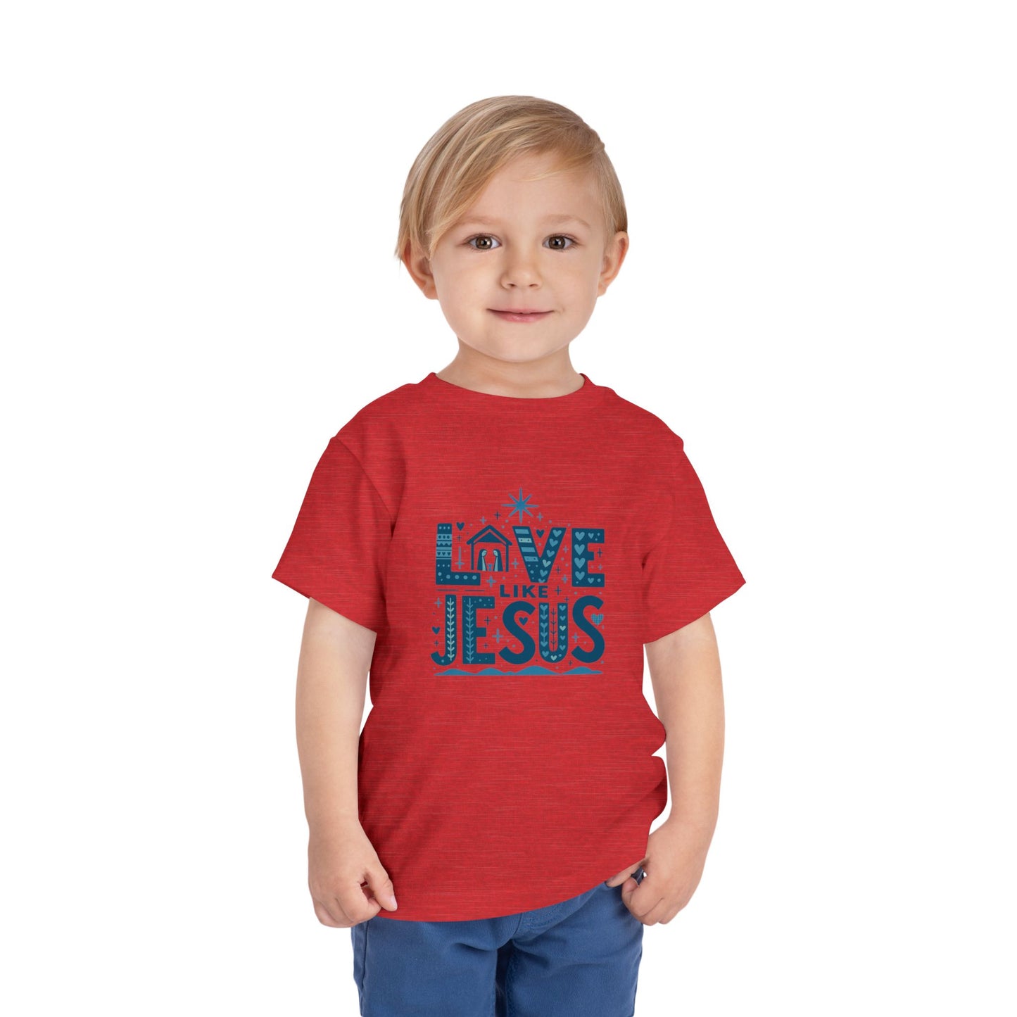Love Like Jesus Toddler Christmas Tee
