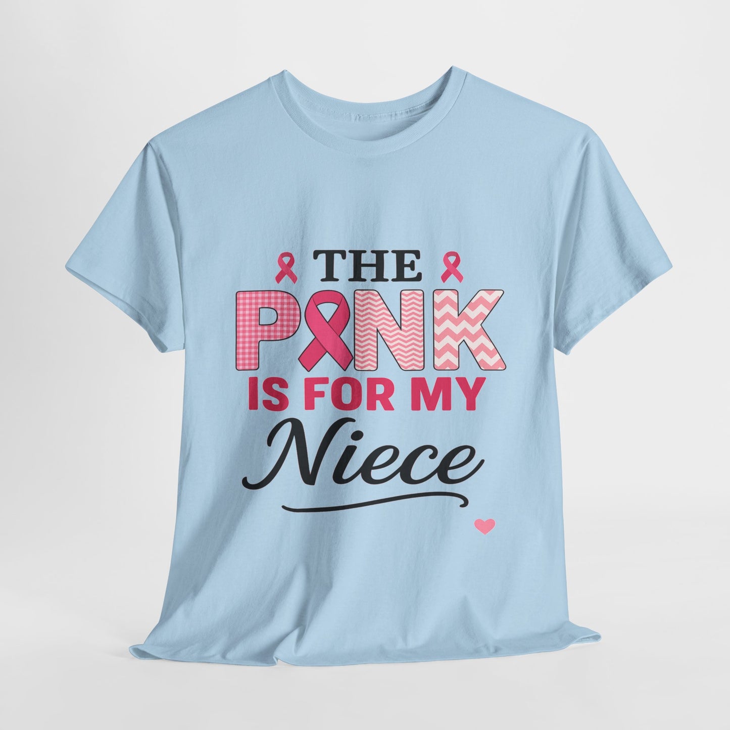 Pink Ribbon Niece Tee - Breast Cancer Awareness
