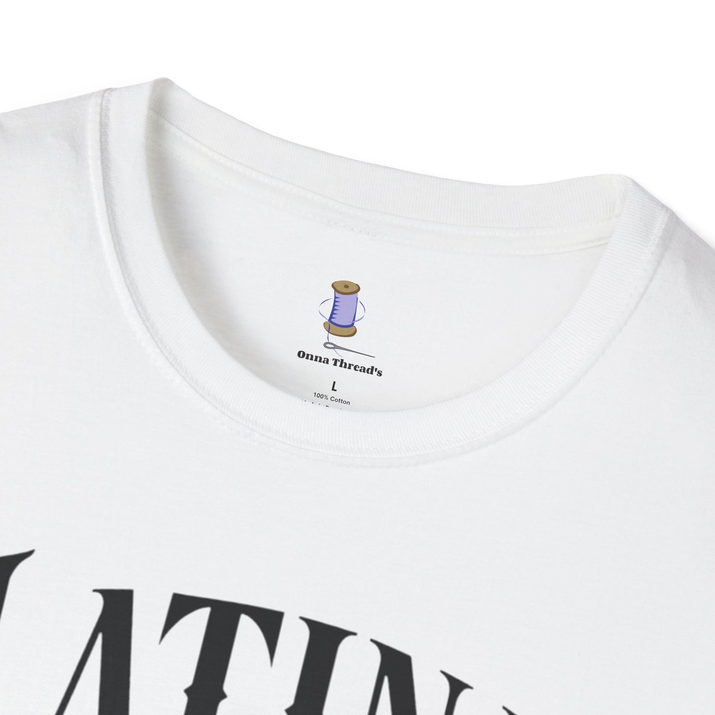 Latina Floral Graphic T-Shirt, Casual Wear, Cultural Pride Tee, Fashion for Latinas, Gifts for Her, Summer Style