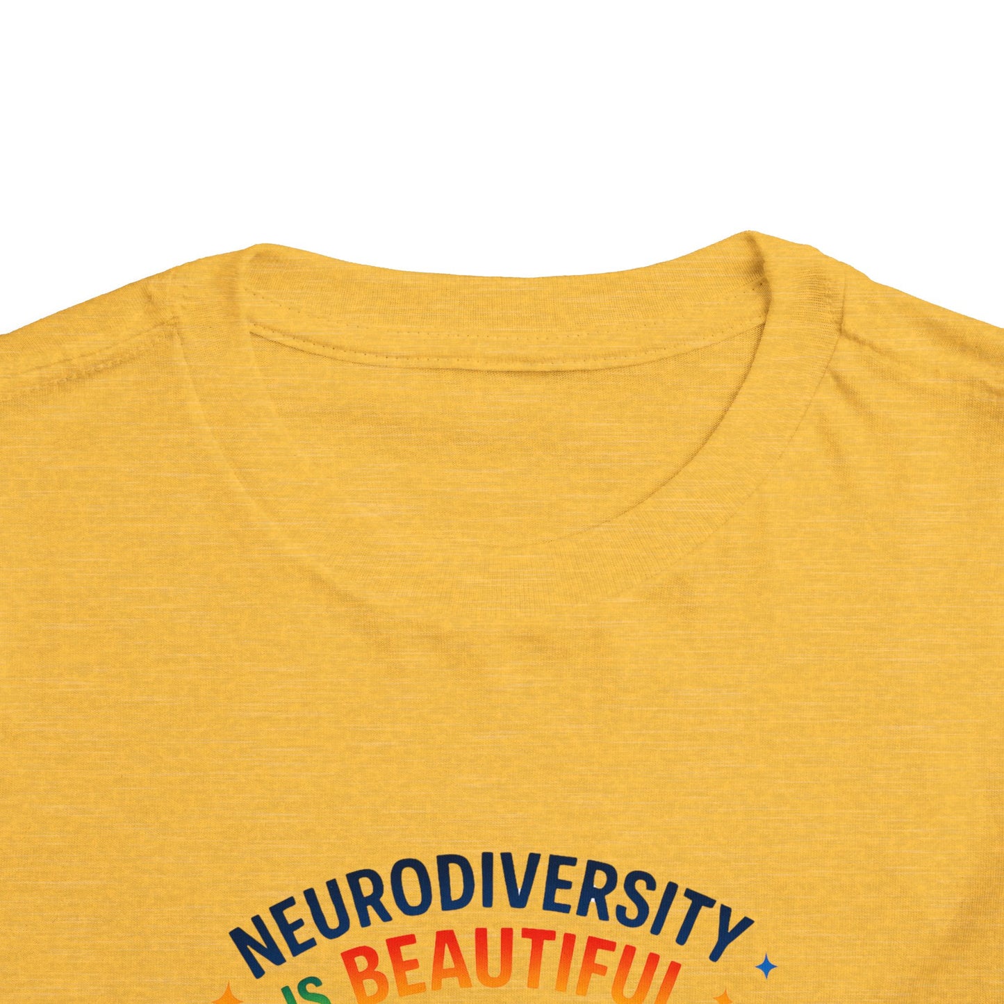 Toddler Tee Neurodiversity Is Beautiful Butterfly Design