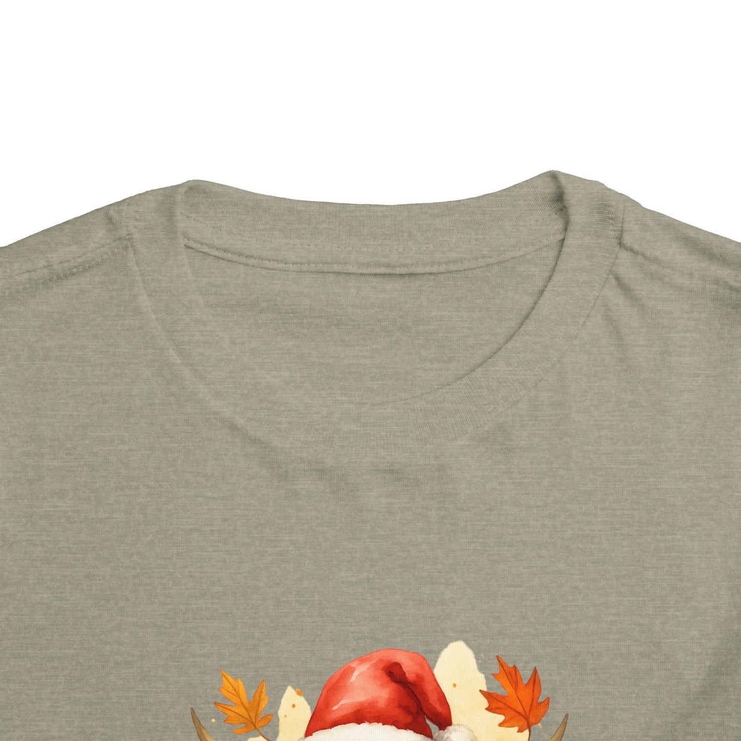 Moo-ving Through Fall Toddler Christmas Tee