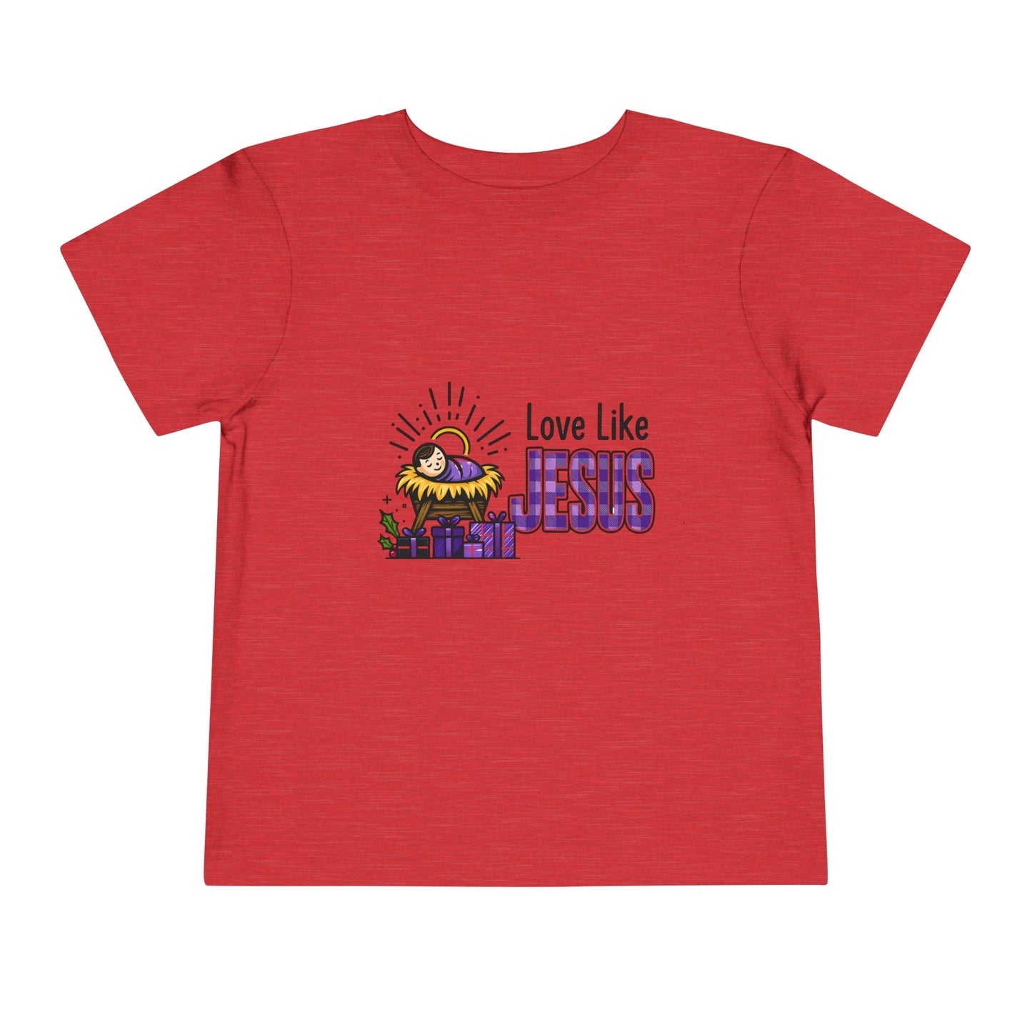 Love Like Jesus Toddler Christmas Tee