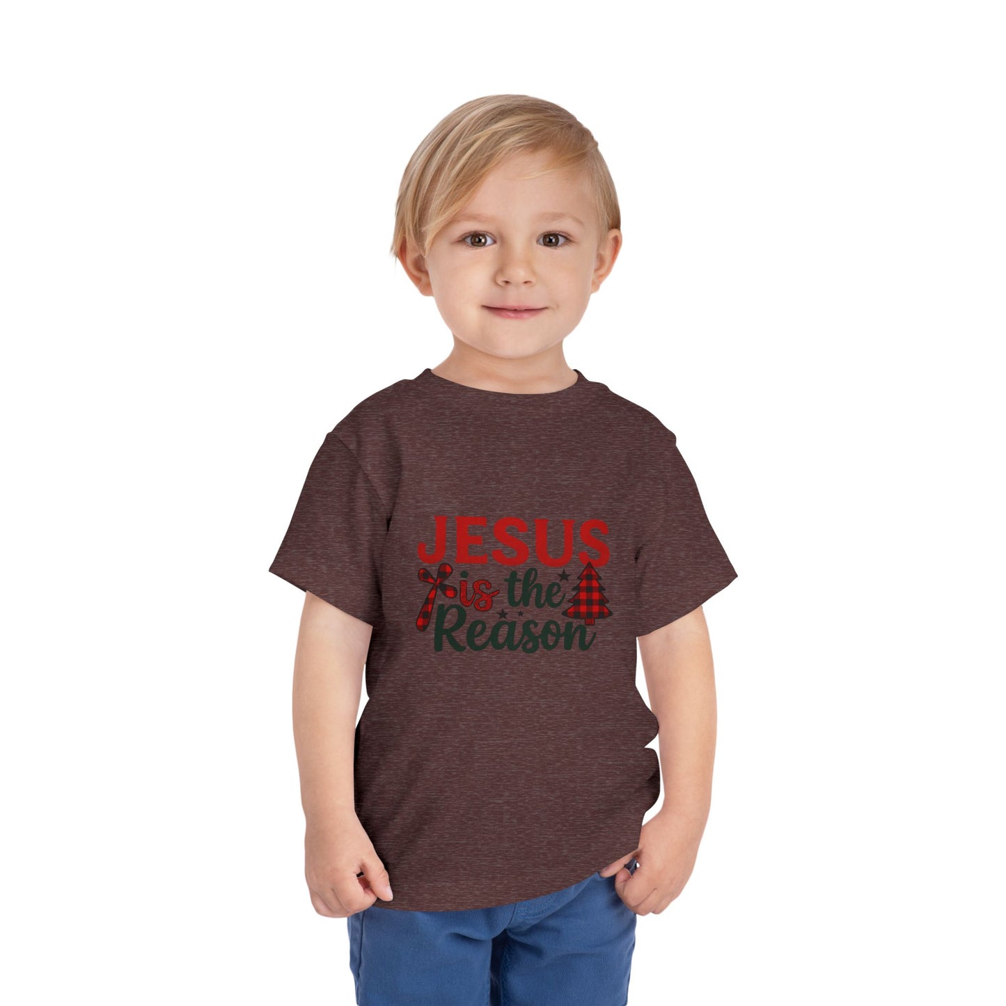 Jesus Is The Reason Toddler Christmas Tee