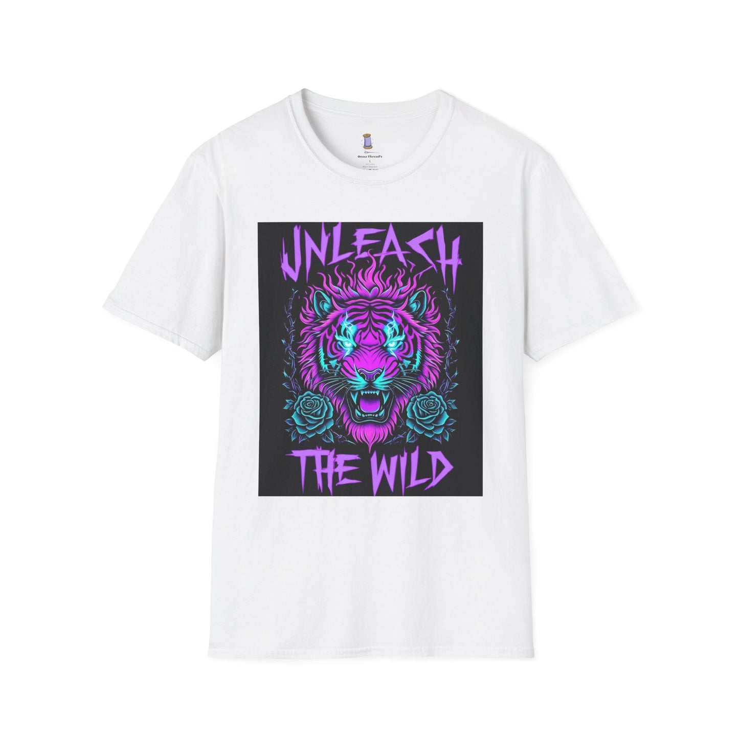 Unleash the Wild Graphic Tee | Cool Graphic Shirt, Unisex T-Shirt, Animal Lover Gift, Nature-Inspired Fashion, Festival Wear