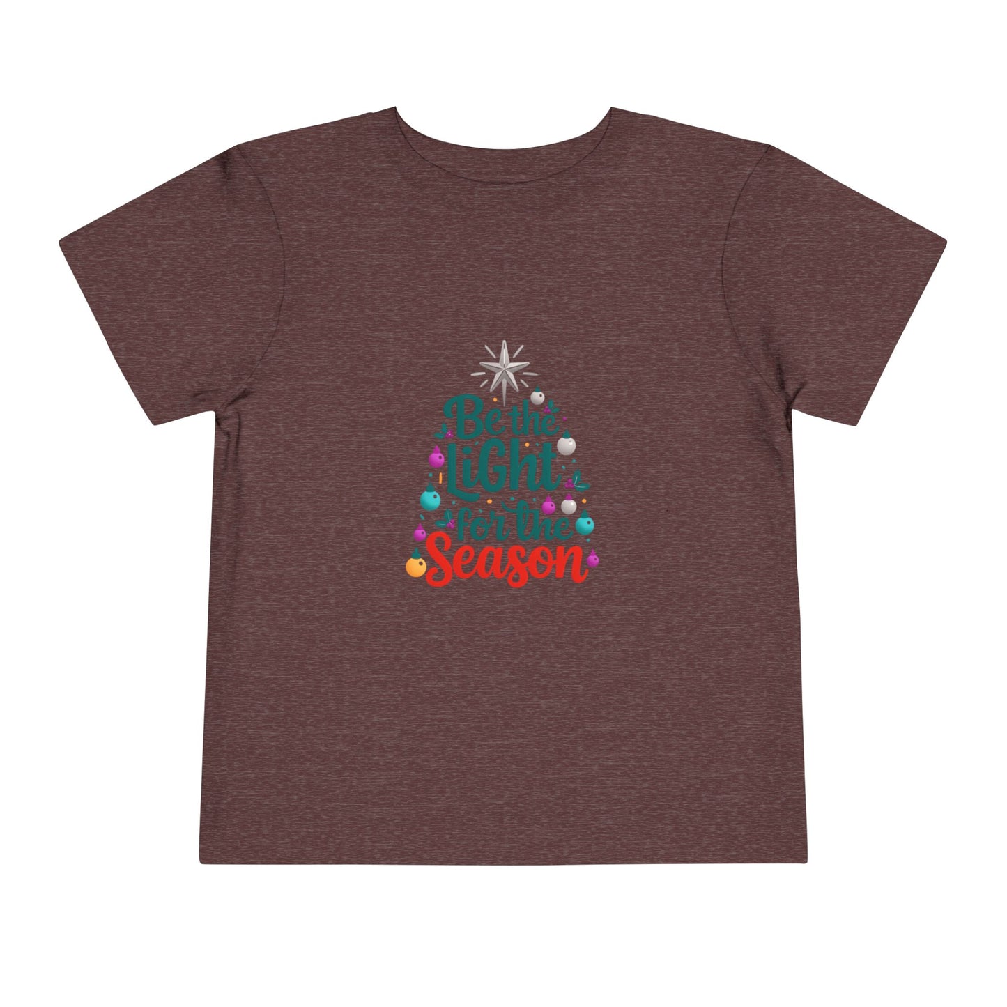 Be the Light Toddler Christmas Tee