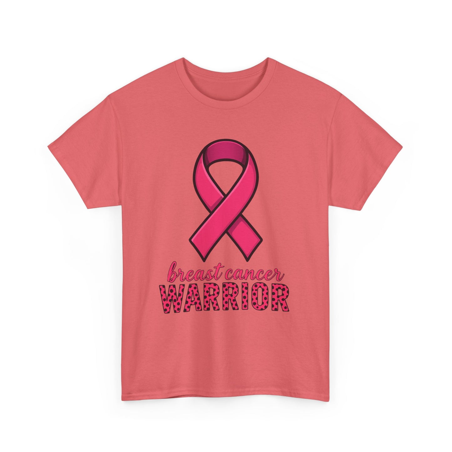 Breast Cancer Warrior Pink Ribbon Tee