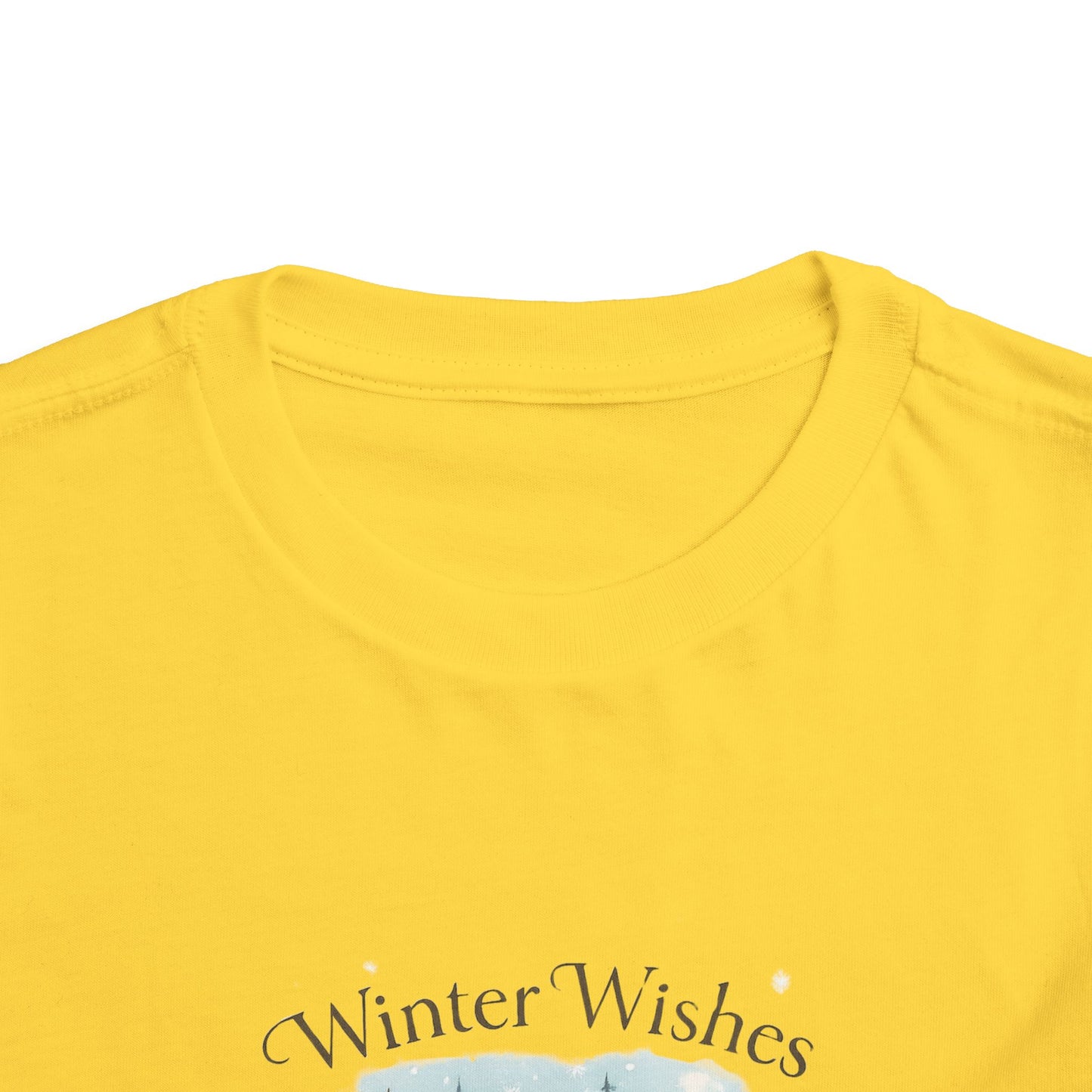 Winter Wishes Cottage Christmas Tee - Toddler Holiday