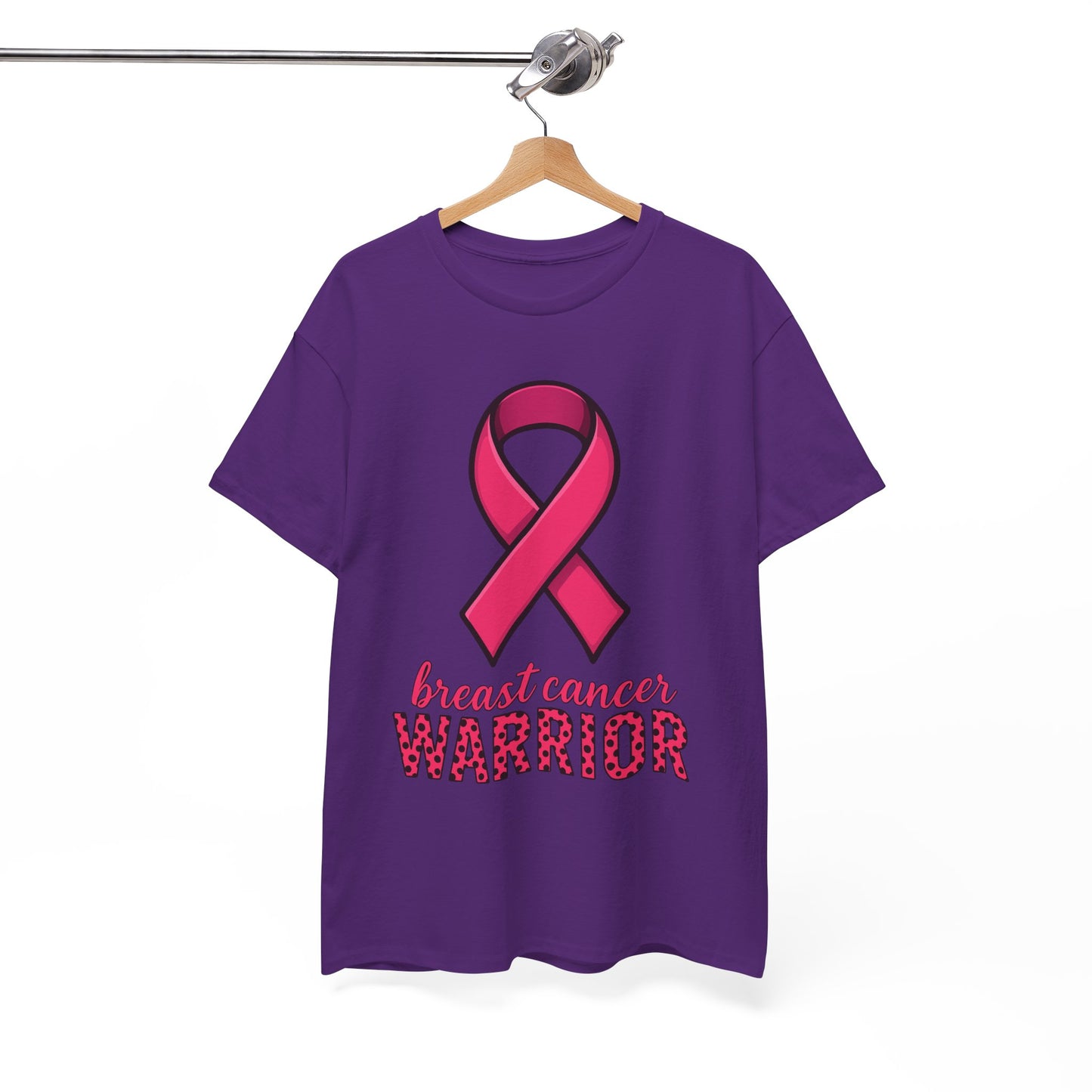Breast Cancer Warrior Pink Ribbon Tee