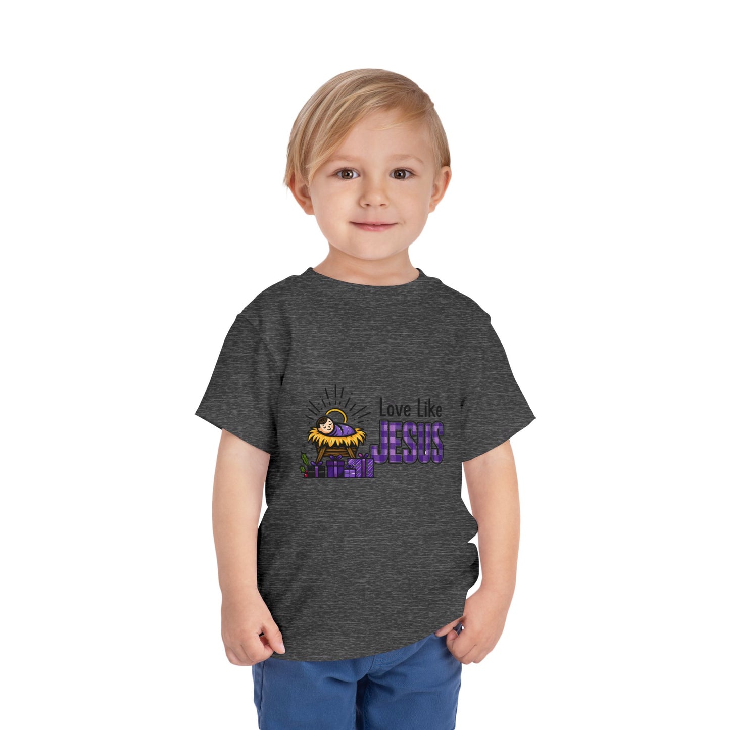 Love Like Jesus Toddler Christmas Tee