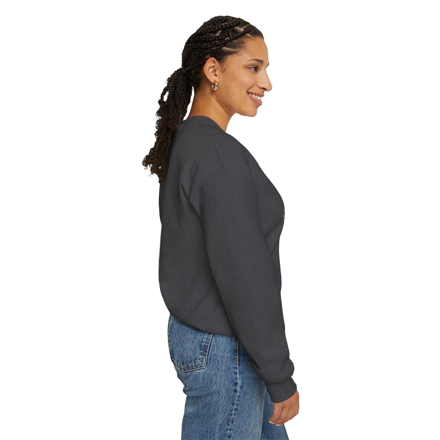 Halloween Ghost Crewneck Sweatshirt, Cozy Fall Apparel, Cute Ghost Design, Pumpkin Sweatshirt, Unisex Halloween Gift