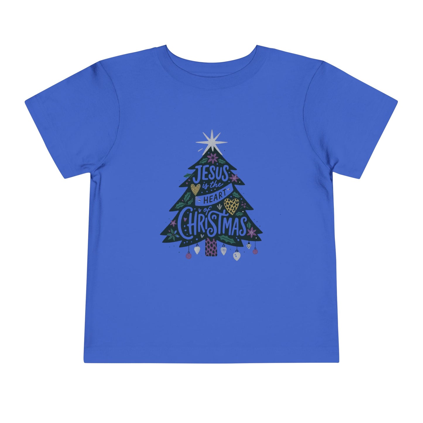 Jesus is the Heart of Christmas Toddler Tee