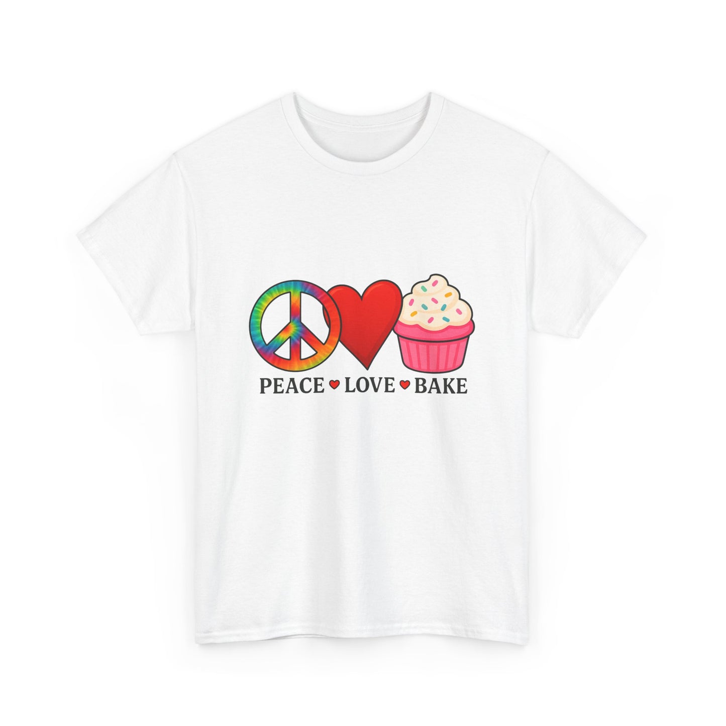 Tie-Dye Peace Sign Tee Love Celebration Shirt