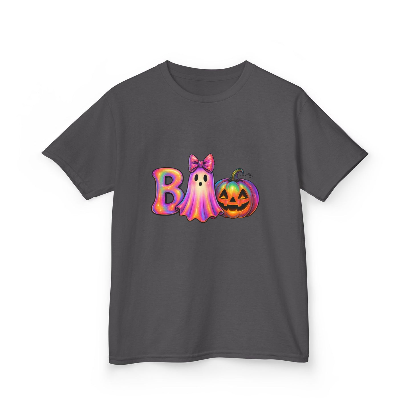 BOO! Halloween Dinosaur Kids Tee - Spooky & Cute