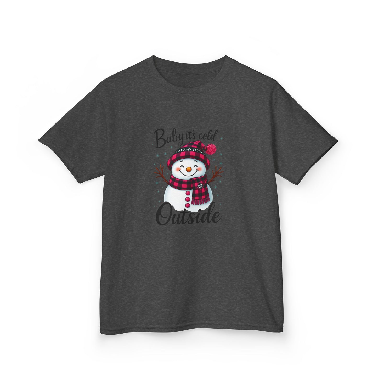 Snowman & Baby It's Cold Outside Kids Tee